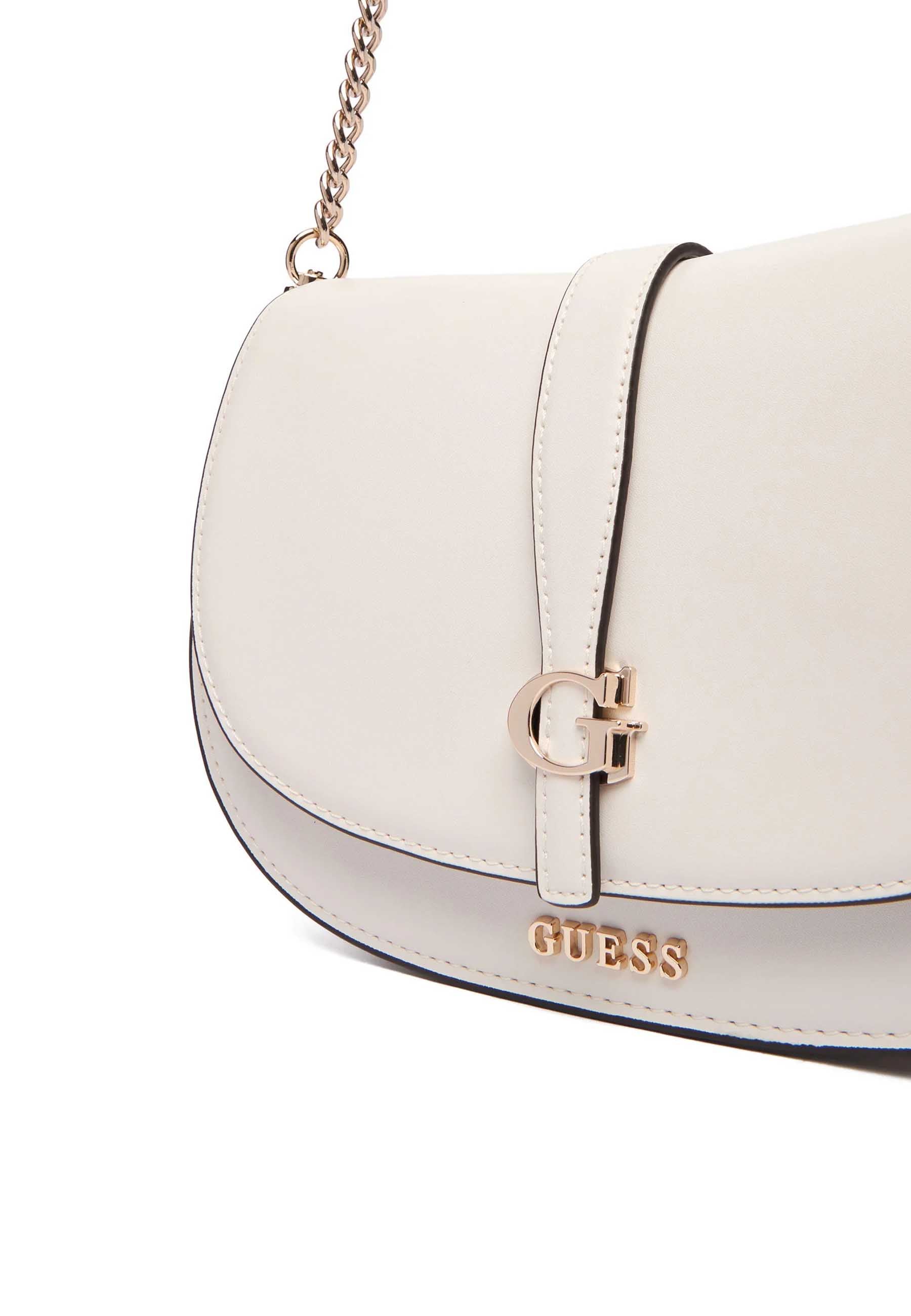 Tracolla Avorio Guess
