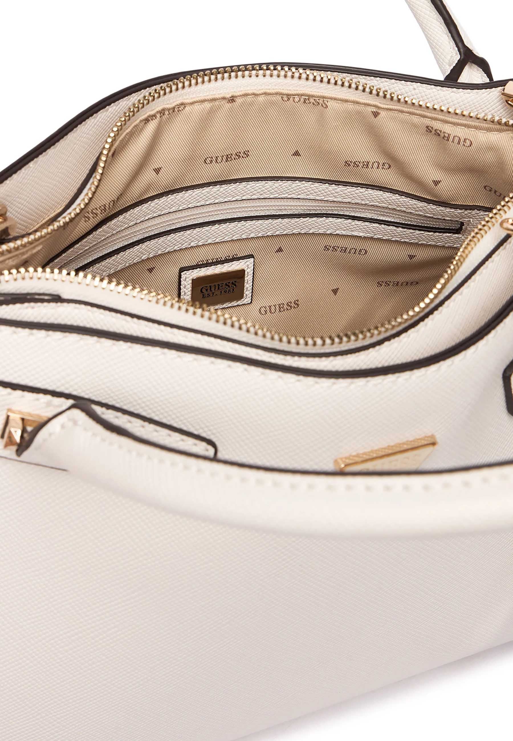 Borse a mano Avorio Guess