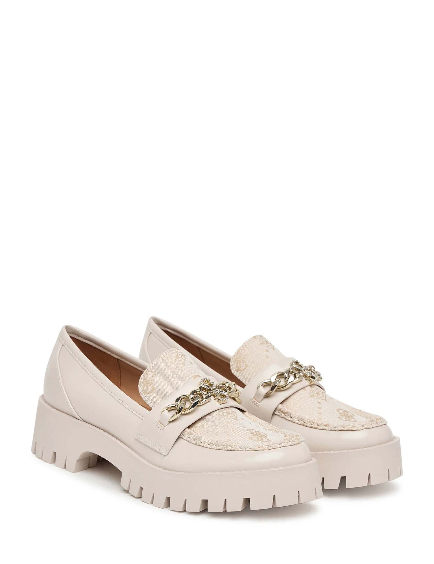 Mocassini Beige Guess