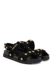 Sandali con strappi Nero Guess