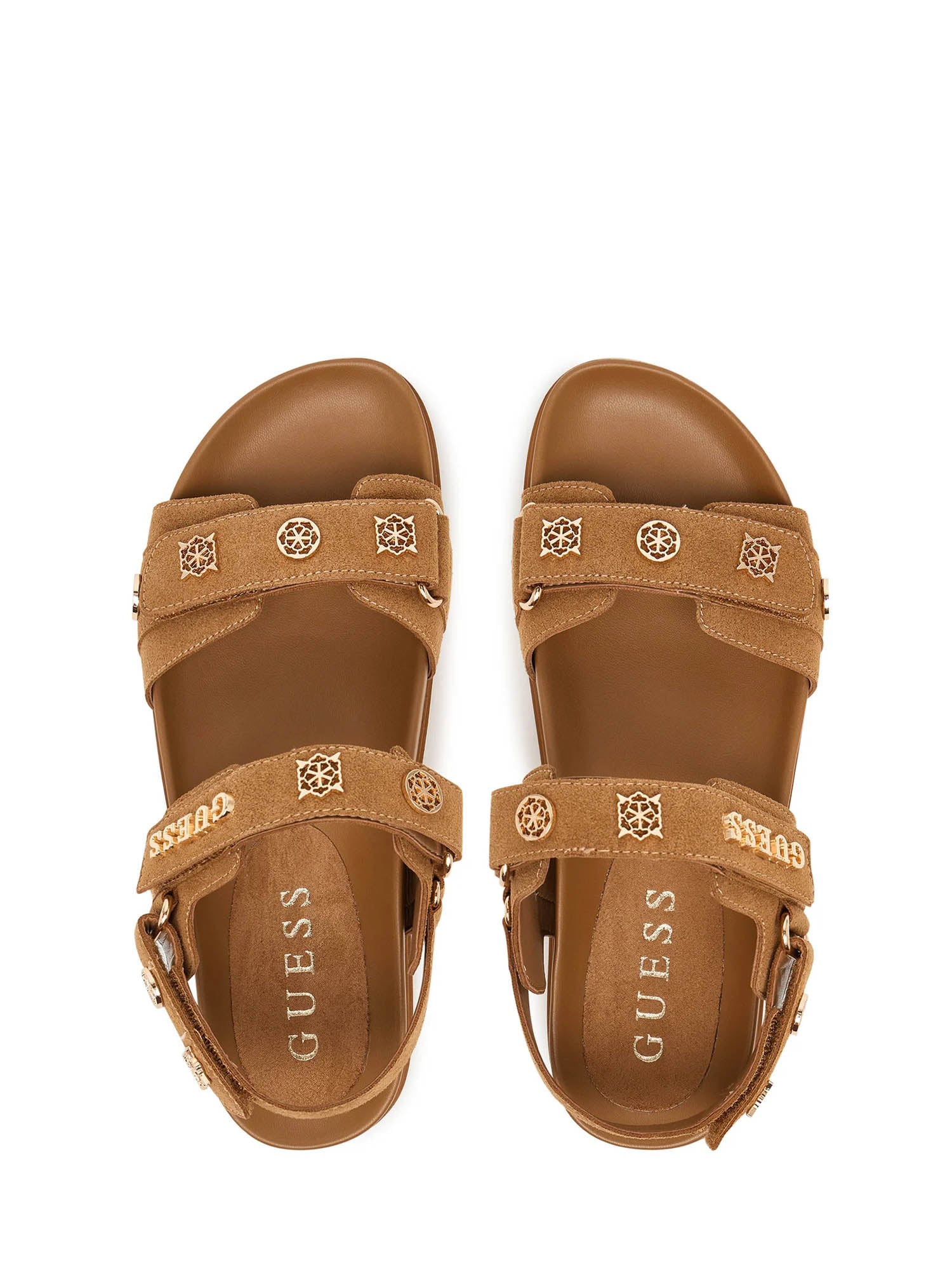 Sandali con strappi Marrone Guess