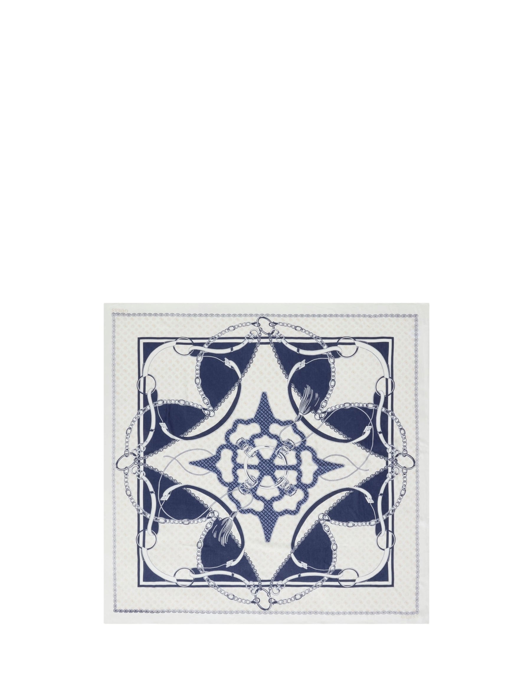 Foulard Blu Guess