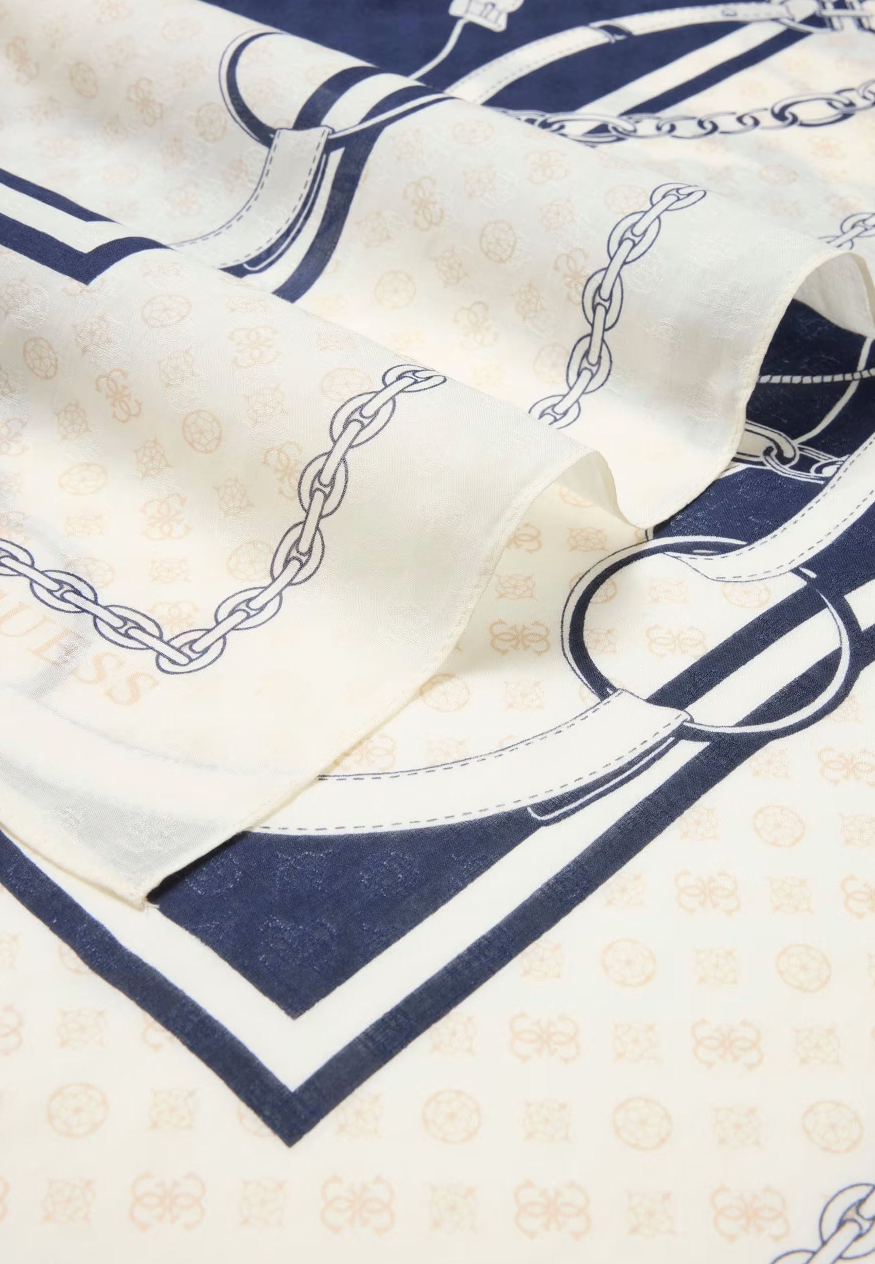 Foulard Blu Guess