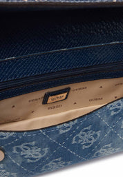 Borse a spalla Blu Guess