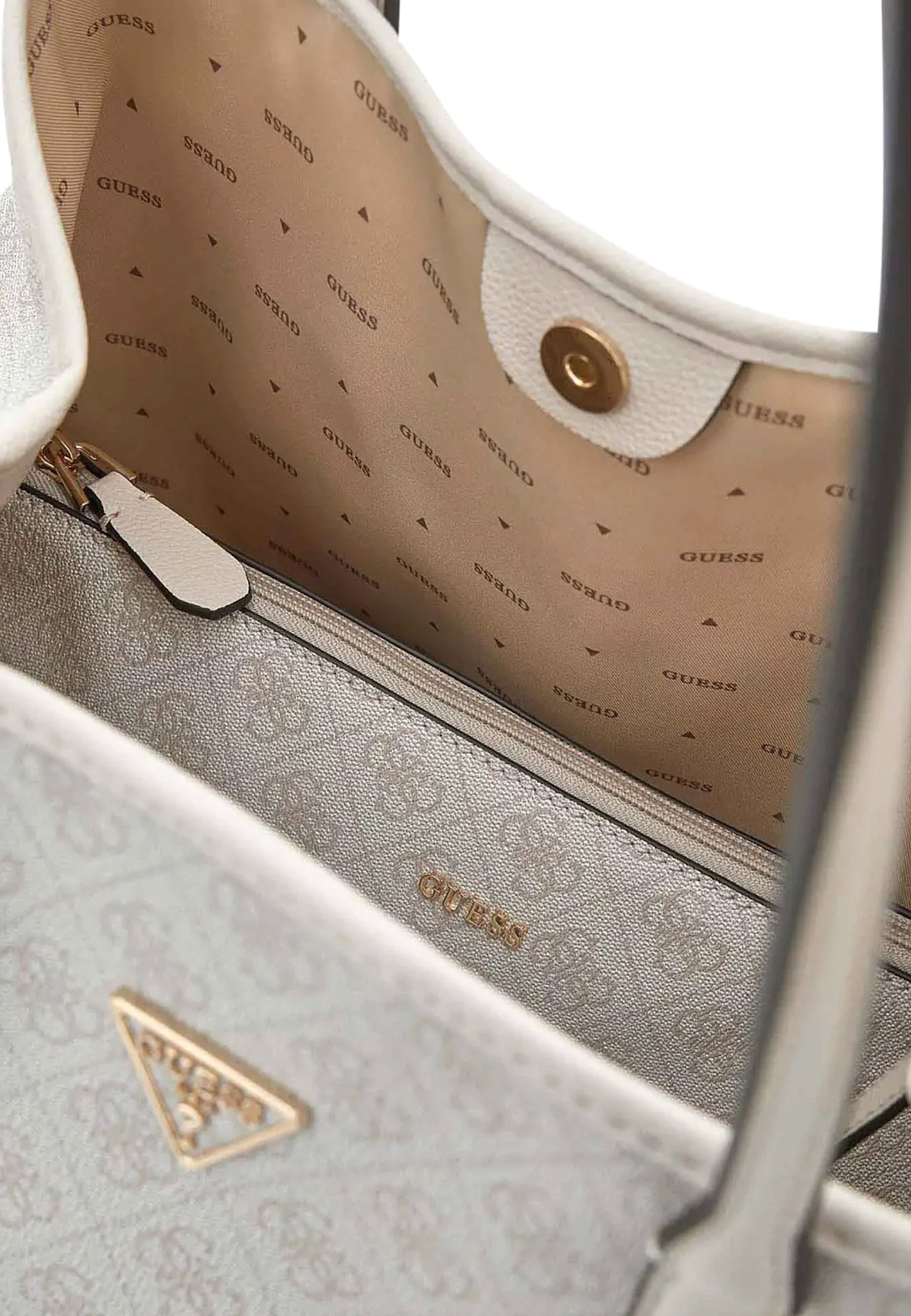 Shopper Bianco Guess