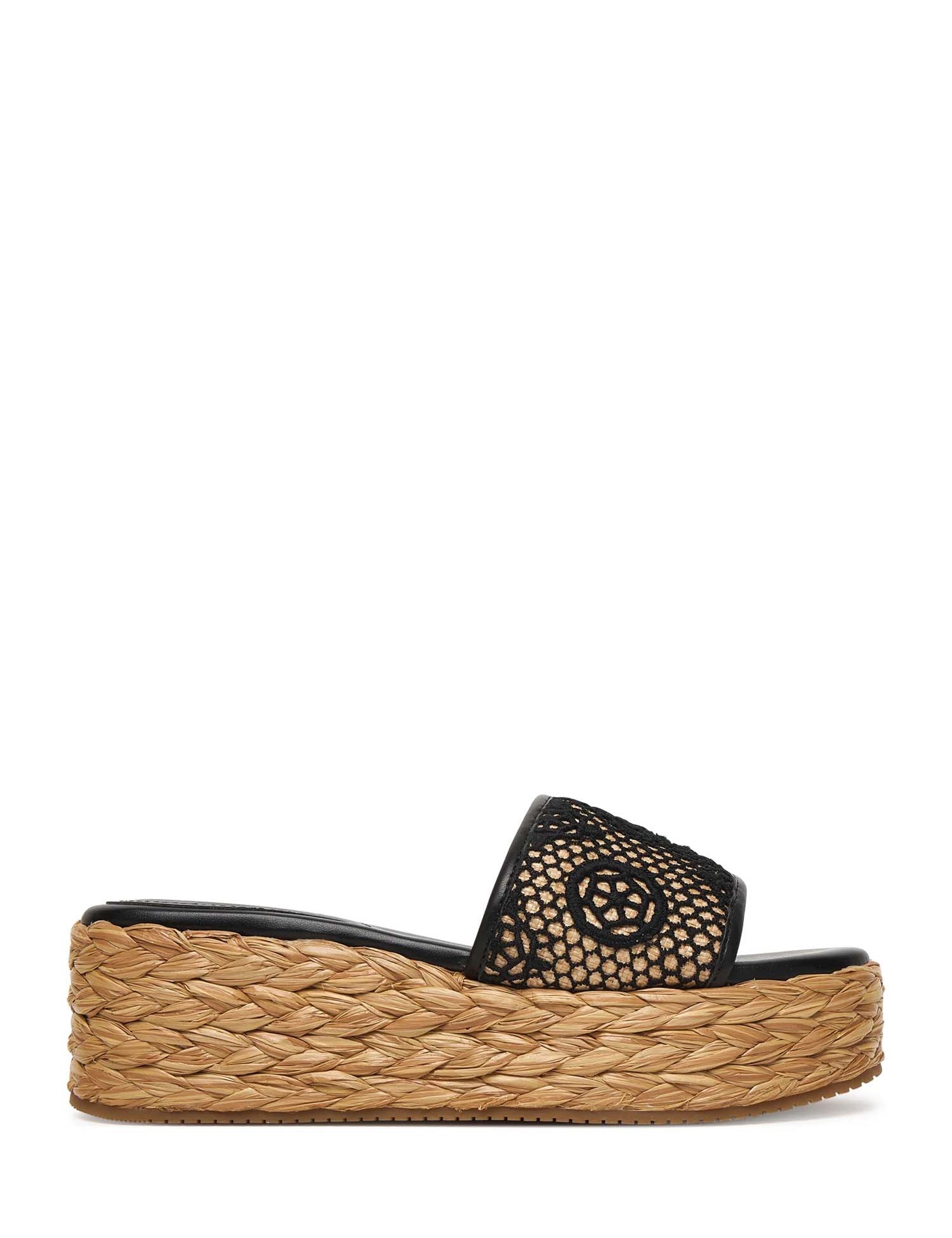 Sandali zeppa Nero Guess