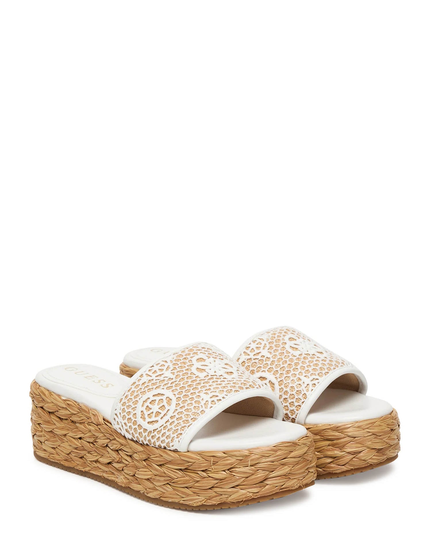 Sandali zeppa Bianco Guess