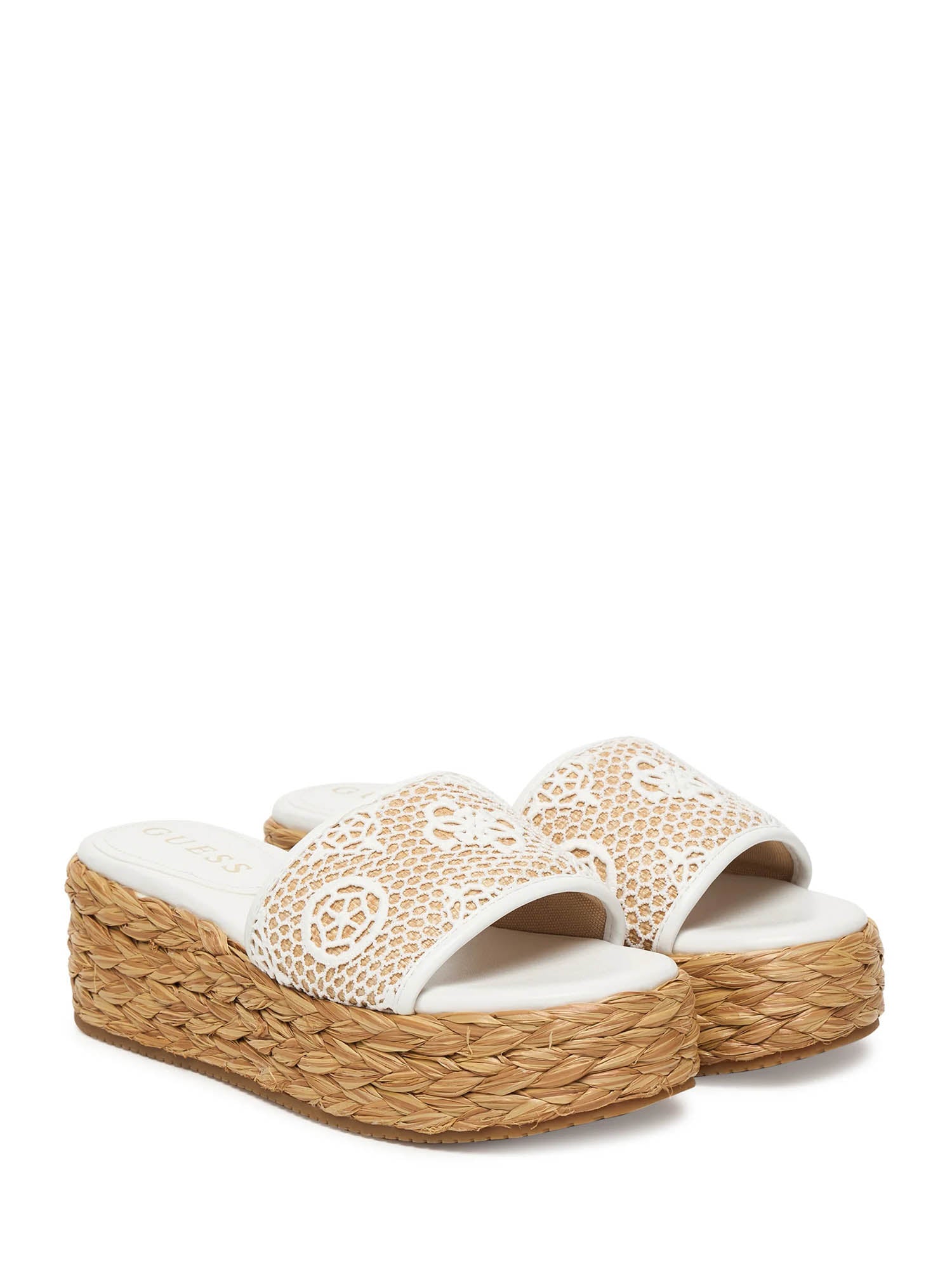 Sandali zeppa Bianco Guess