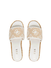 Sandali zeppa Bianco Guess