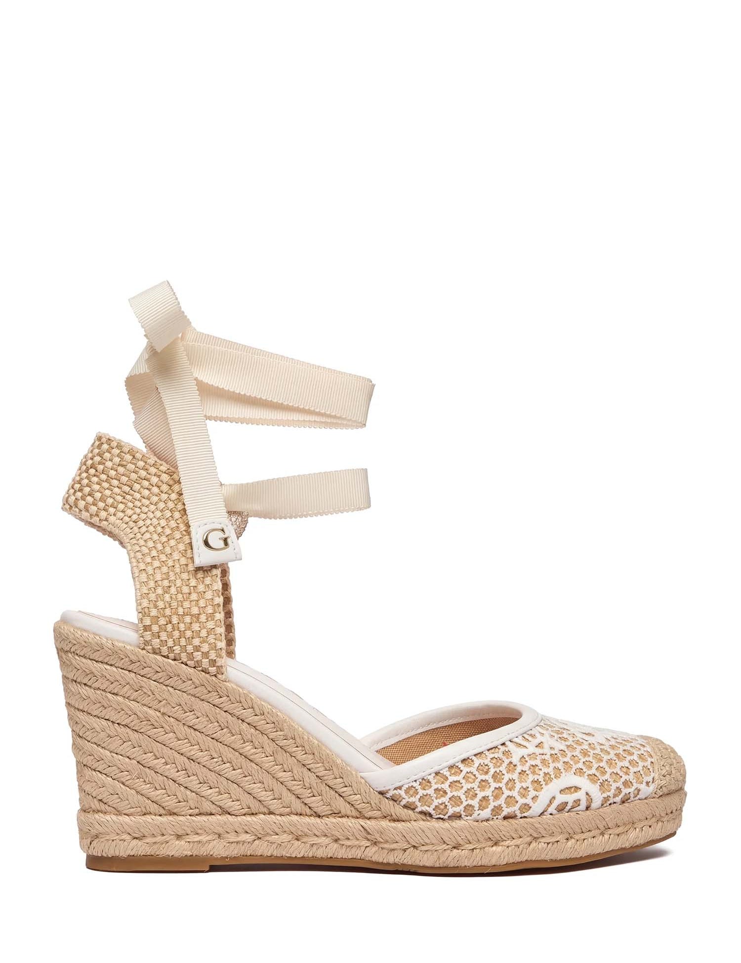 Sandali zeppa Bianco Guess