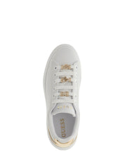 Sneakers Bianco Oro Guess