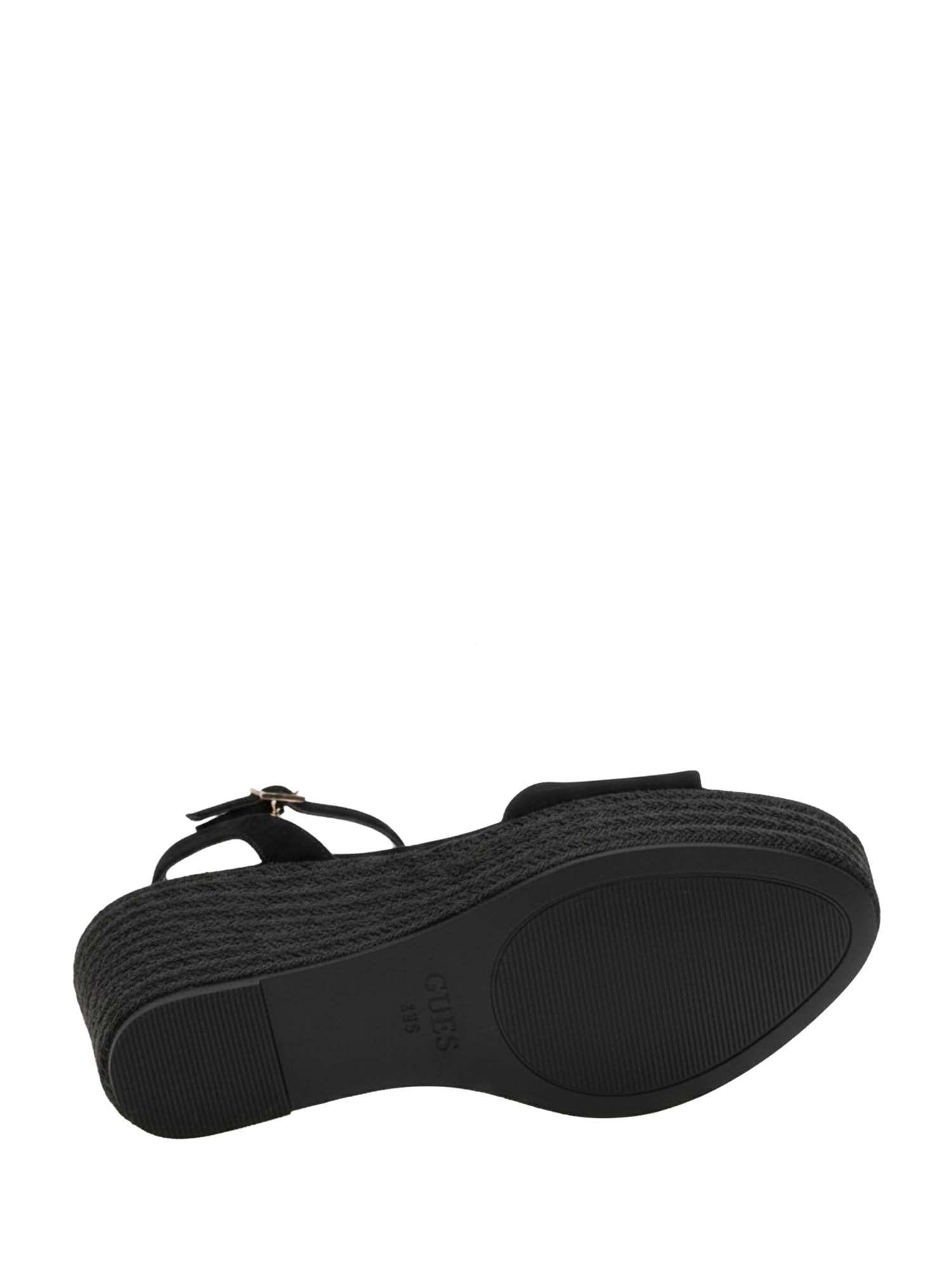 Sandali zeppa Nero Guess