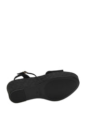 Sandali zeppa Nero Guess