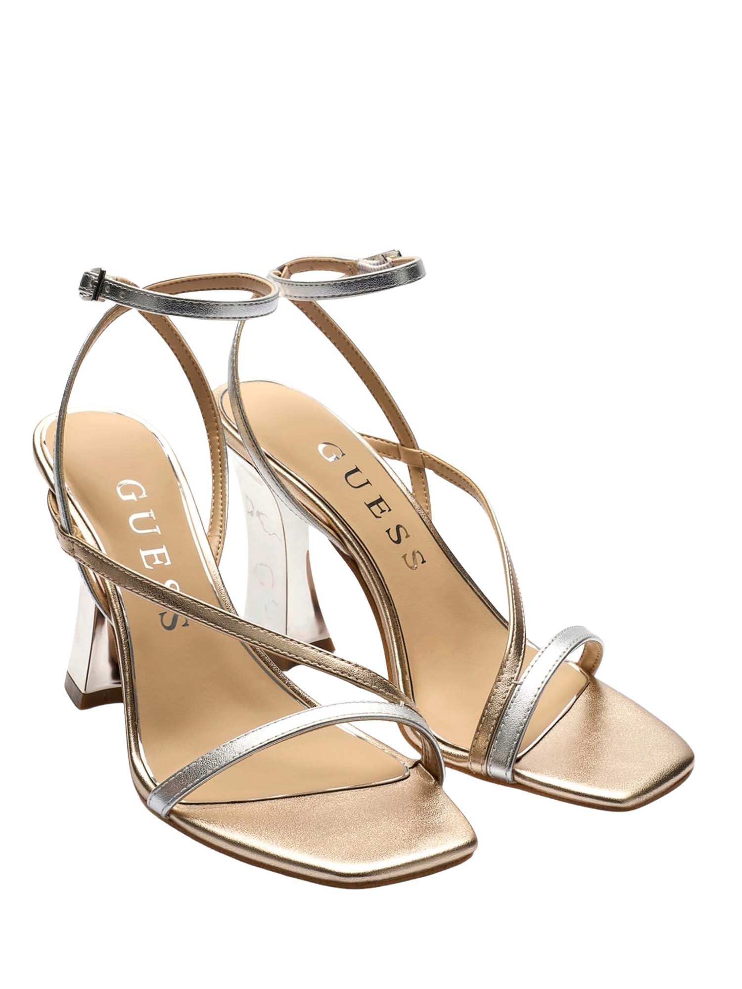 Sandali tacco Argentato Guess