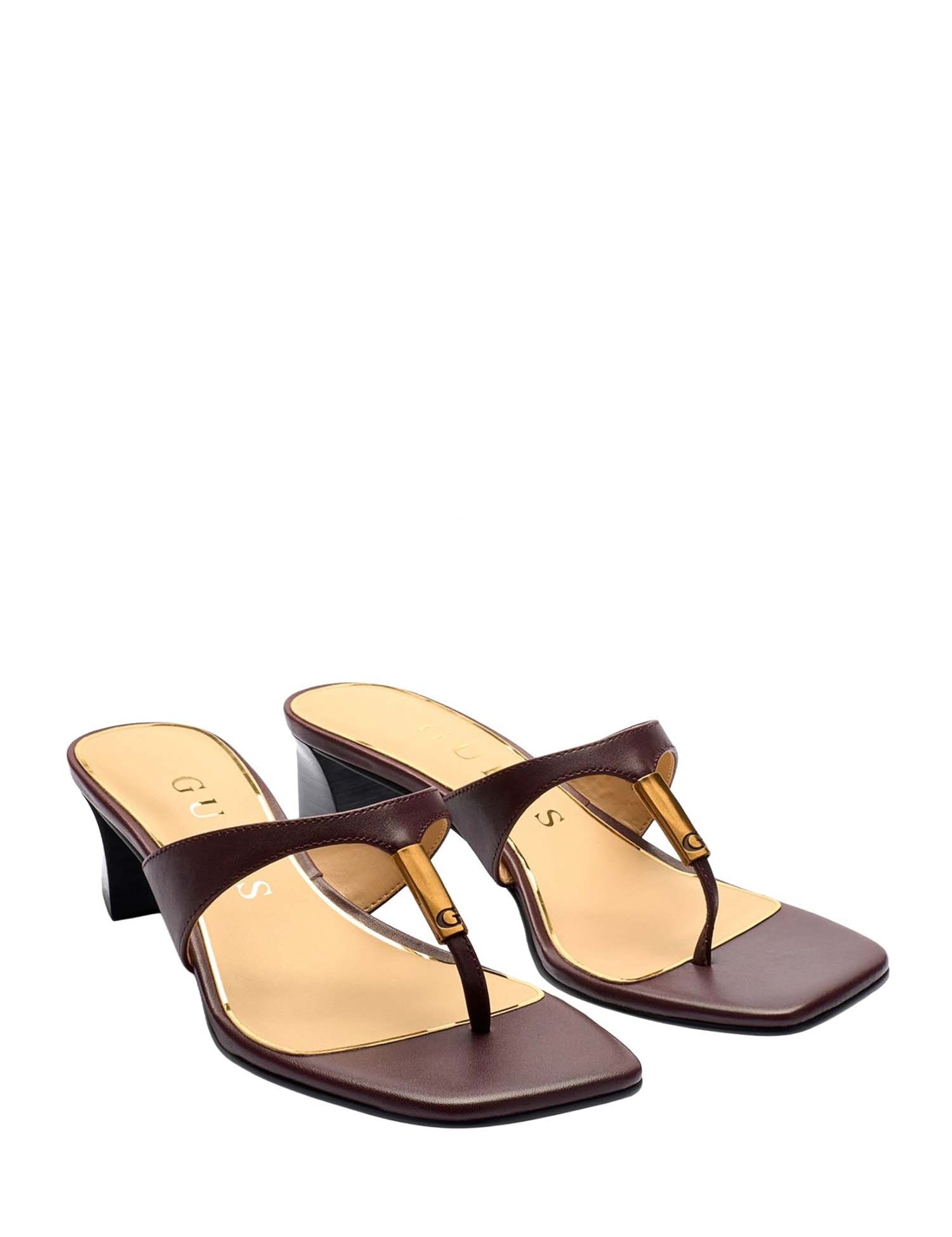 Sandali tacco Bordeaux Guess