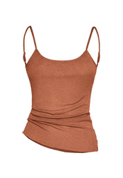 Top e canotte Arancio F**k