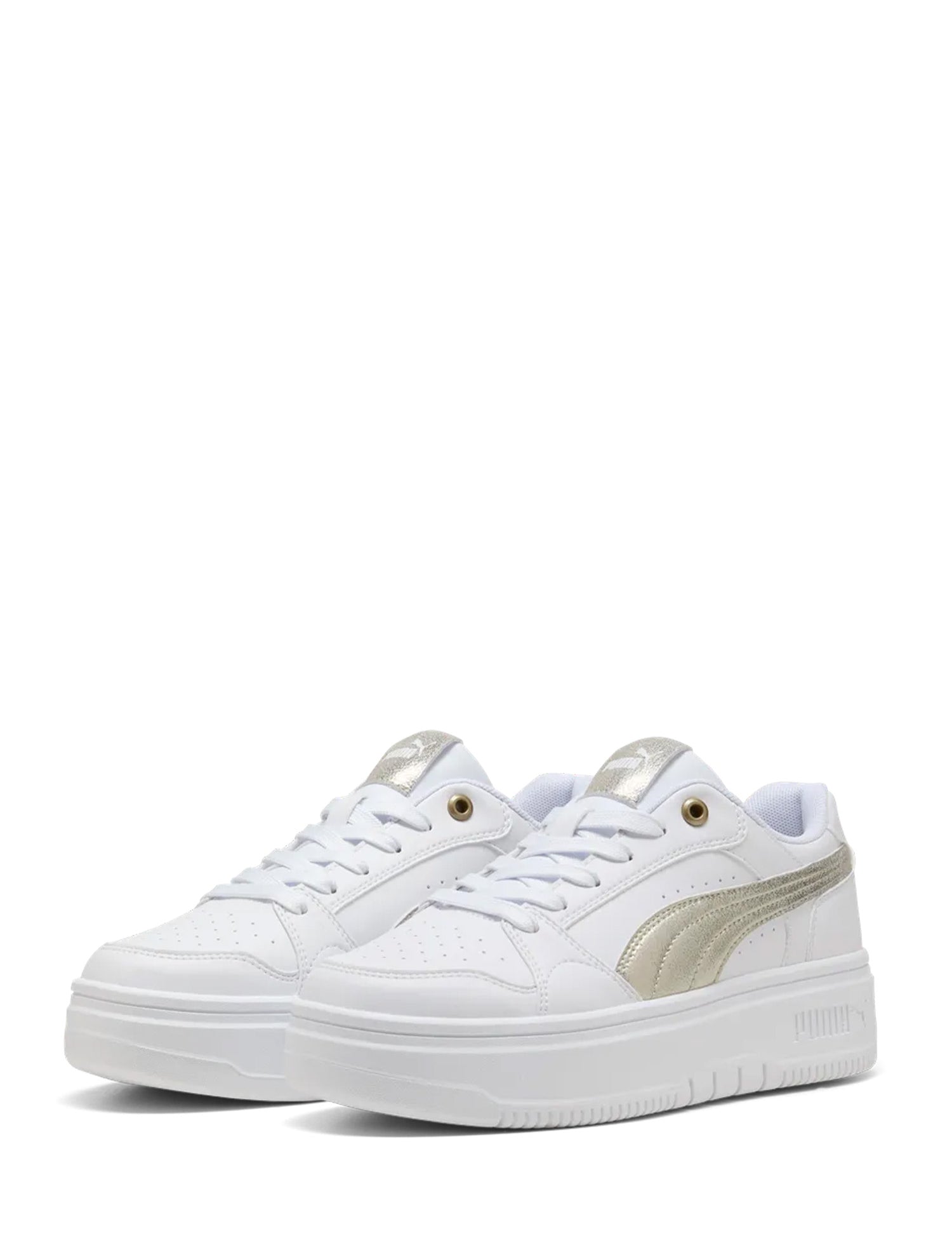 Sneakers Bianco Oro Puma