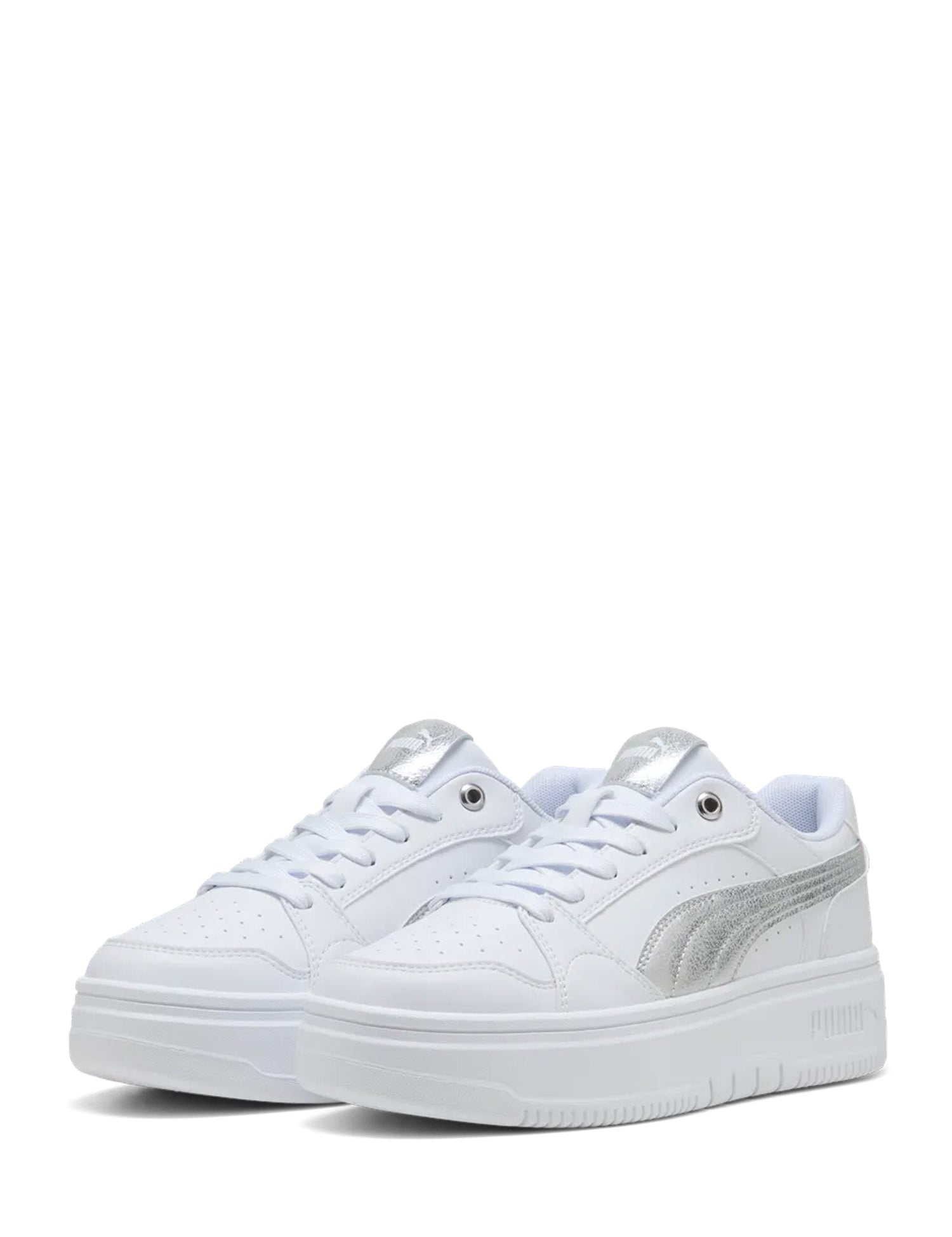 Sneakers Bianco Argento Puma