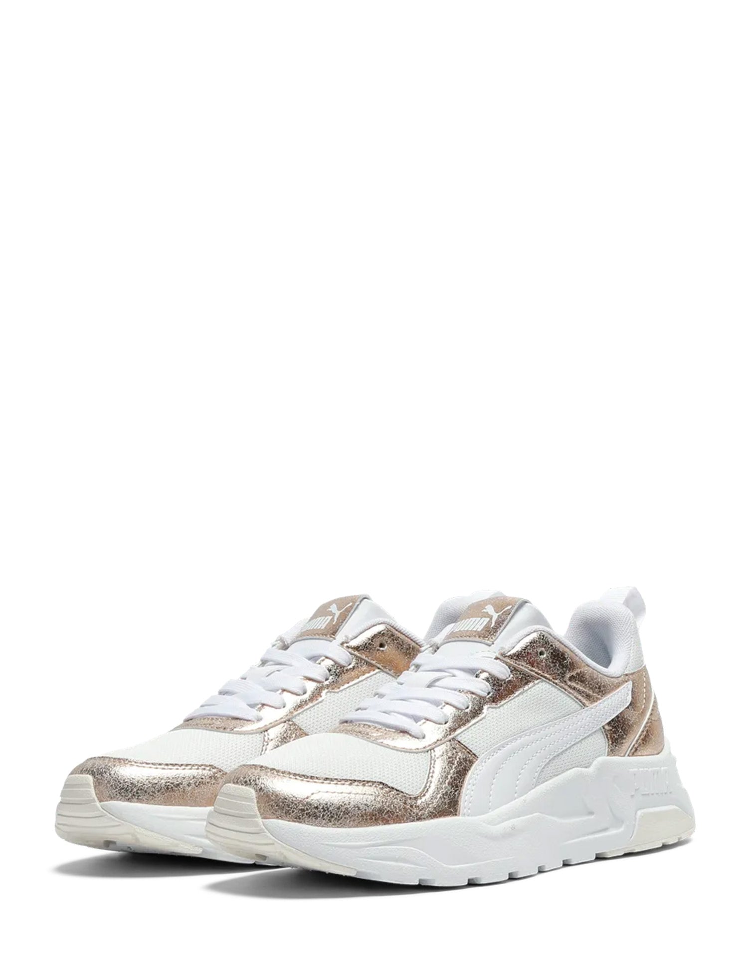 Sneakers Bianco Oro Puma