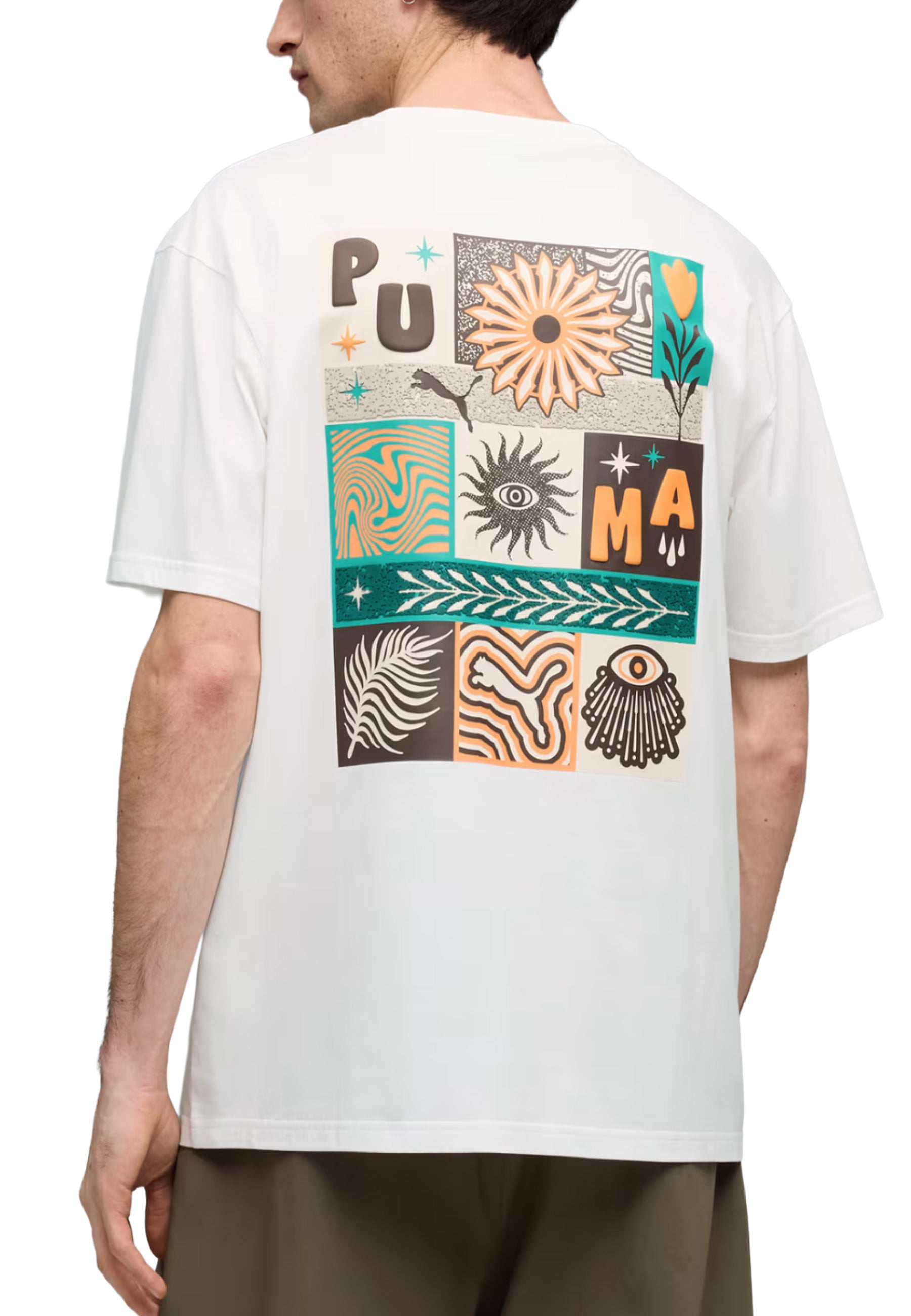 T-shirt Bianco Puma