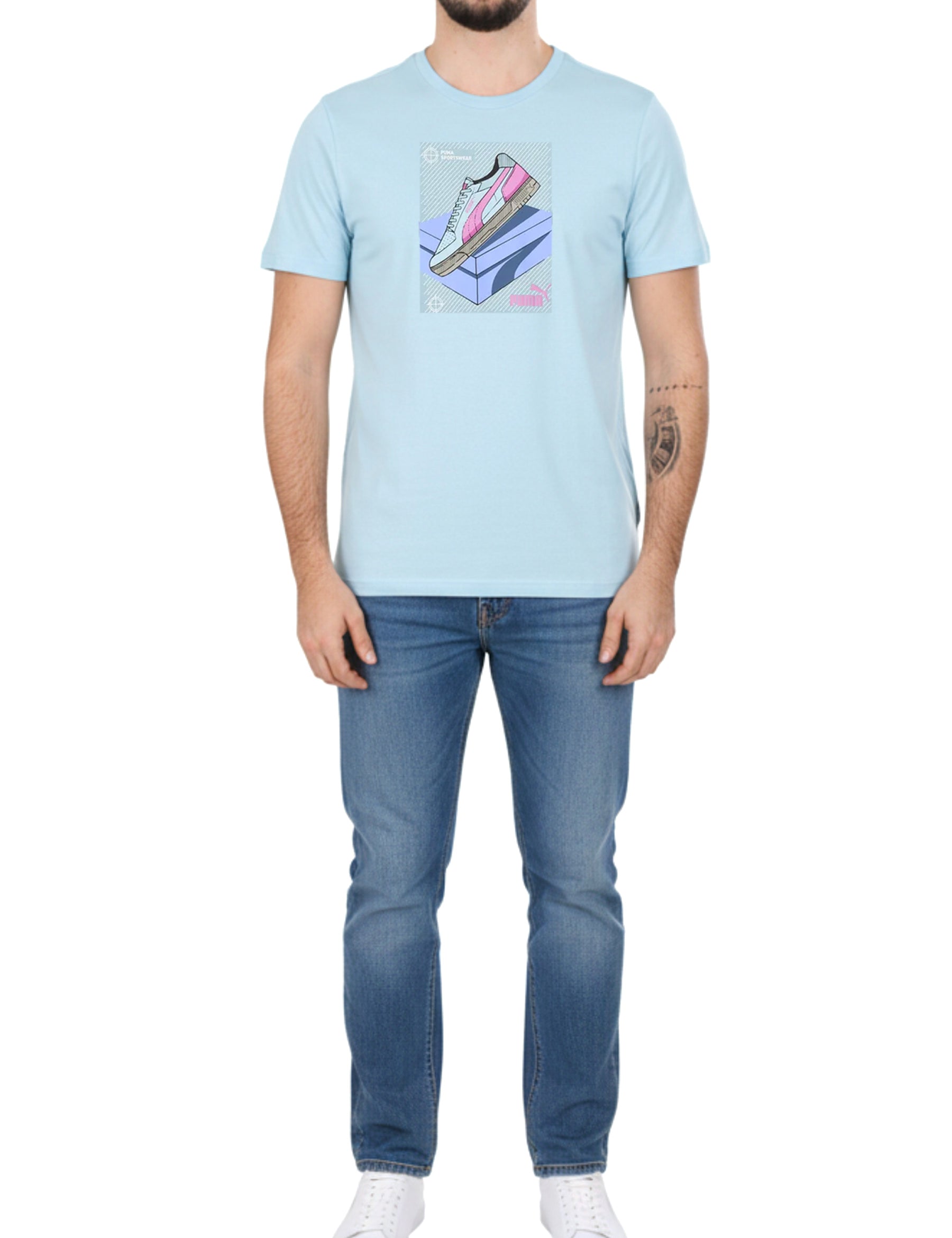 T-shirt Celeste Puma