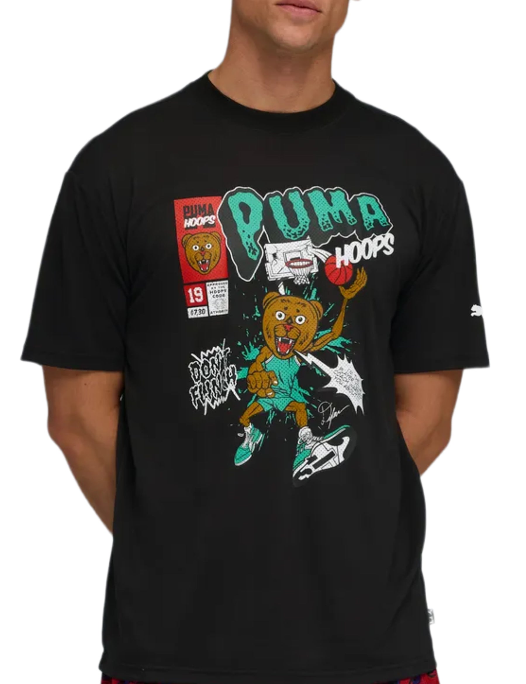 T-shirt Nero Puma
