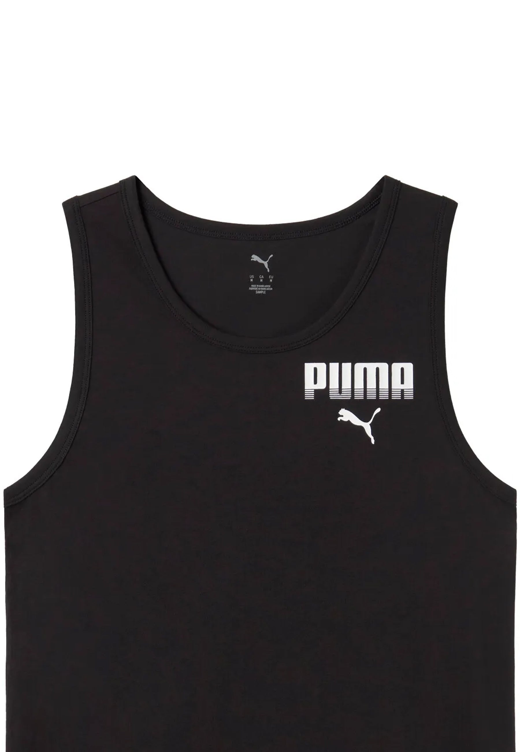 Top e canotte Nero Puma