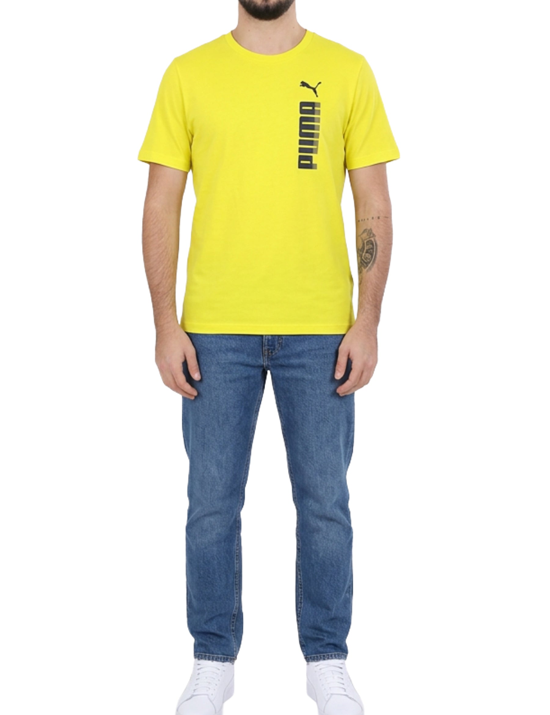 T-shirt Giallo Puma