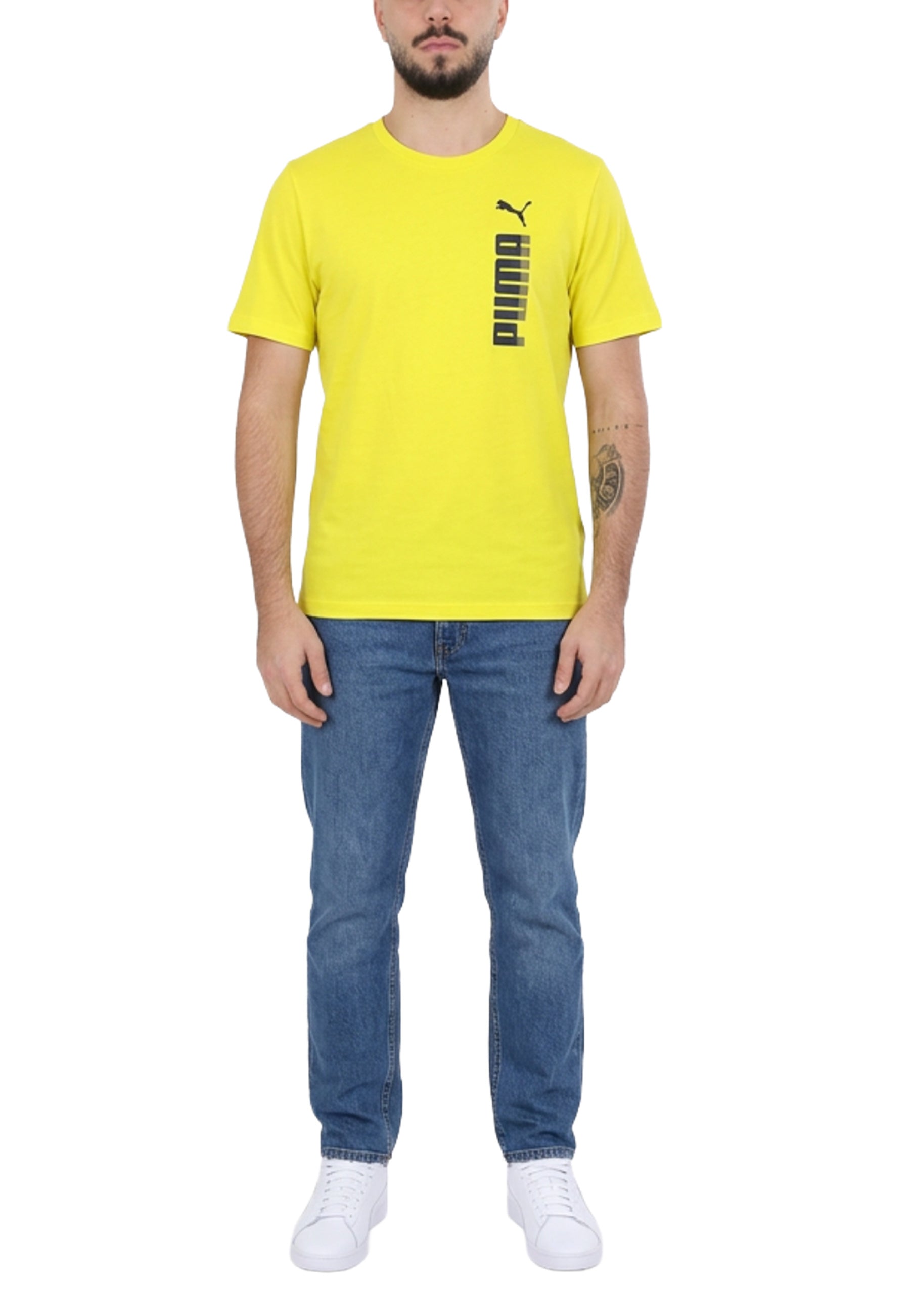 T-shirt Giallo Puma