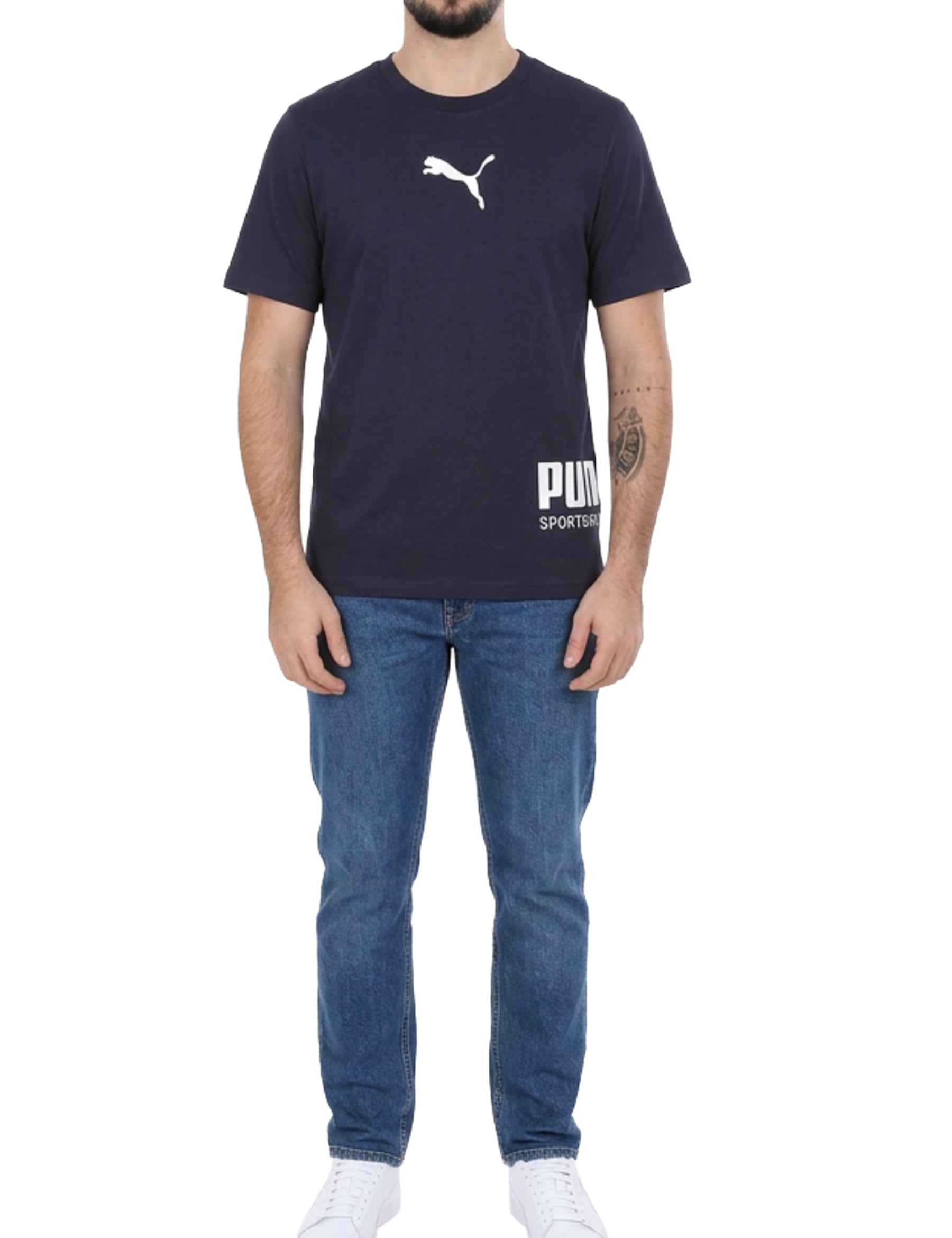T-shirt Blu Puma