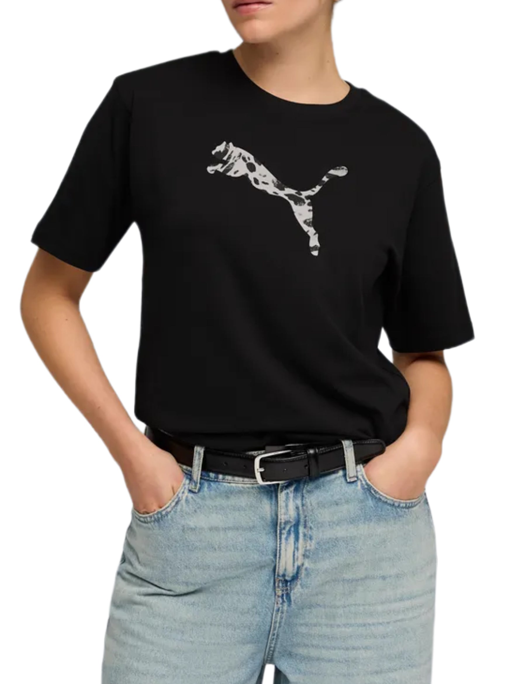 T-shirt Nero Puma