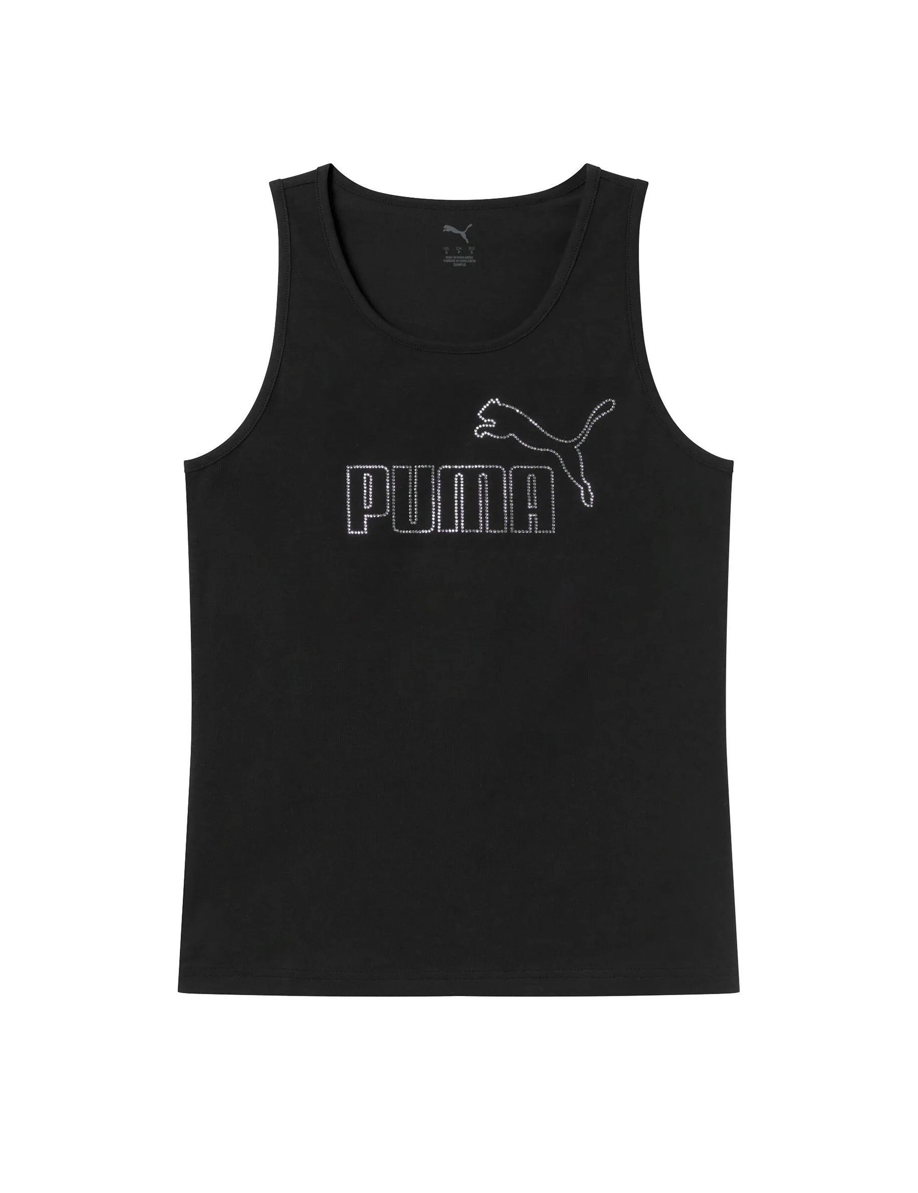 Top e canotte Nero Puma
