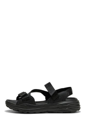 Sandali con strappi Nero Puma