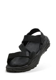 Sandali con strappi Nero Puma