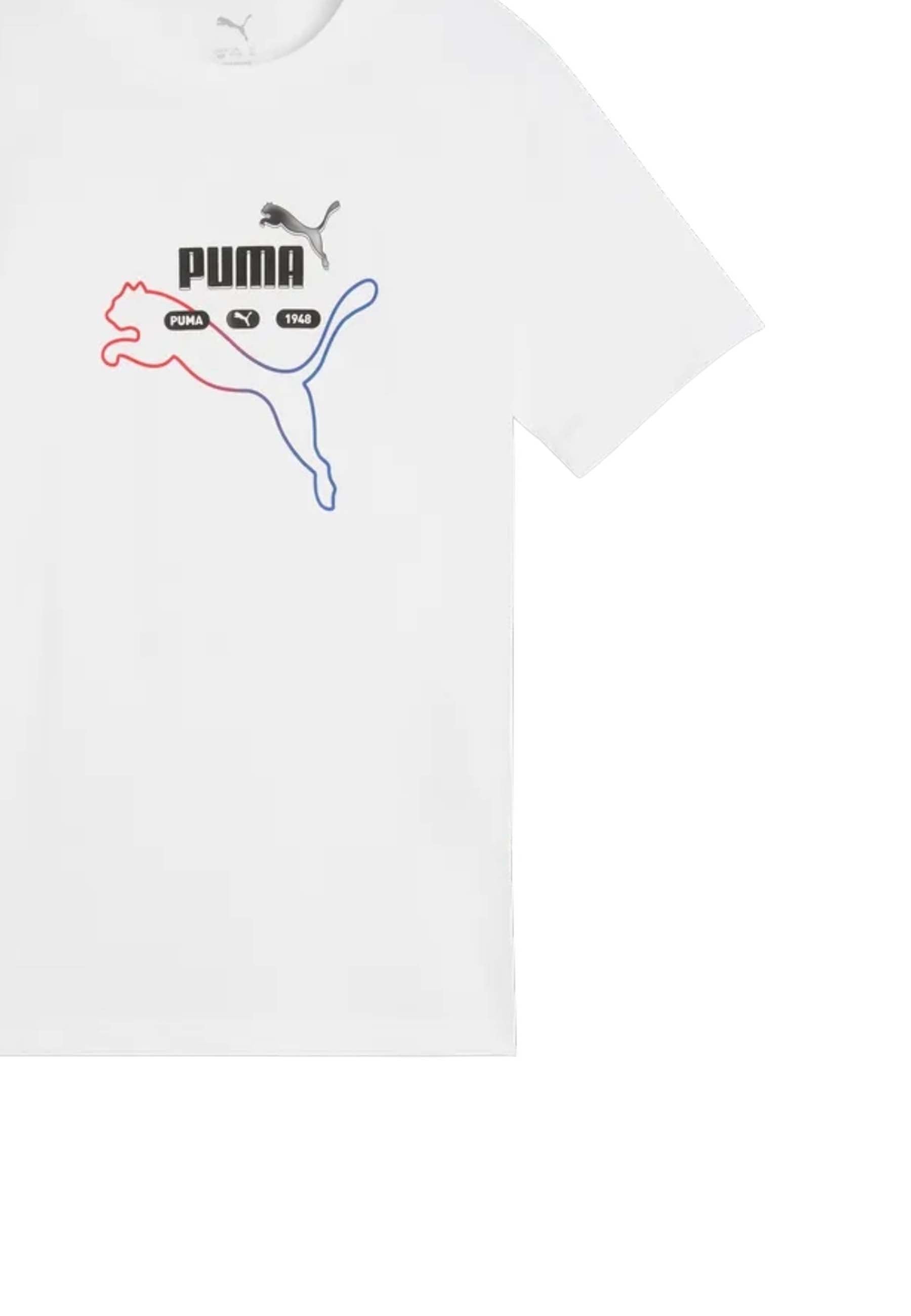 T-shirt Bianco Puma