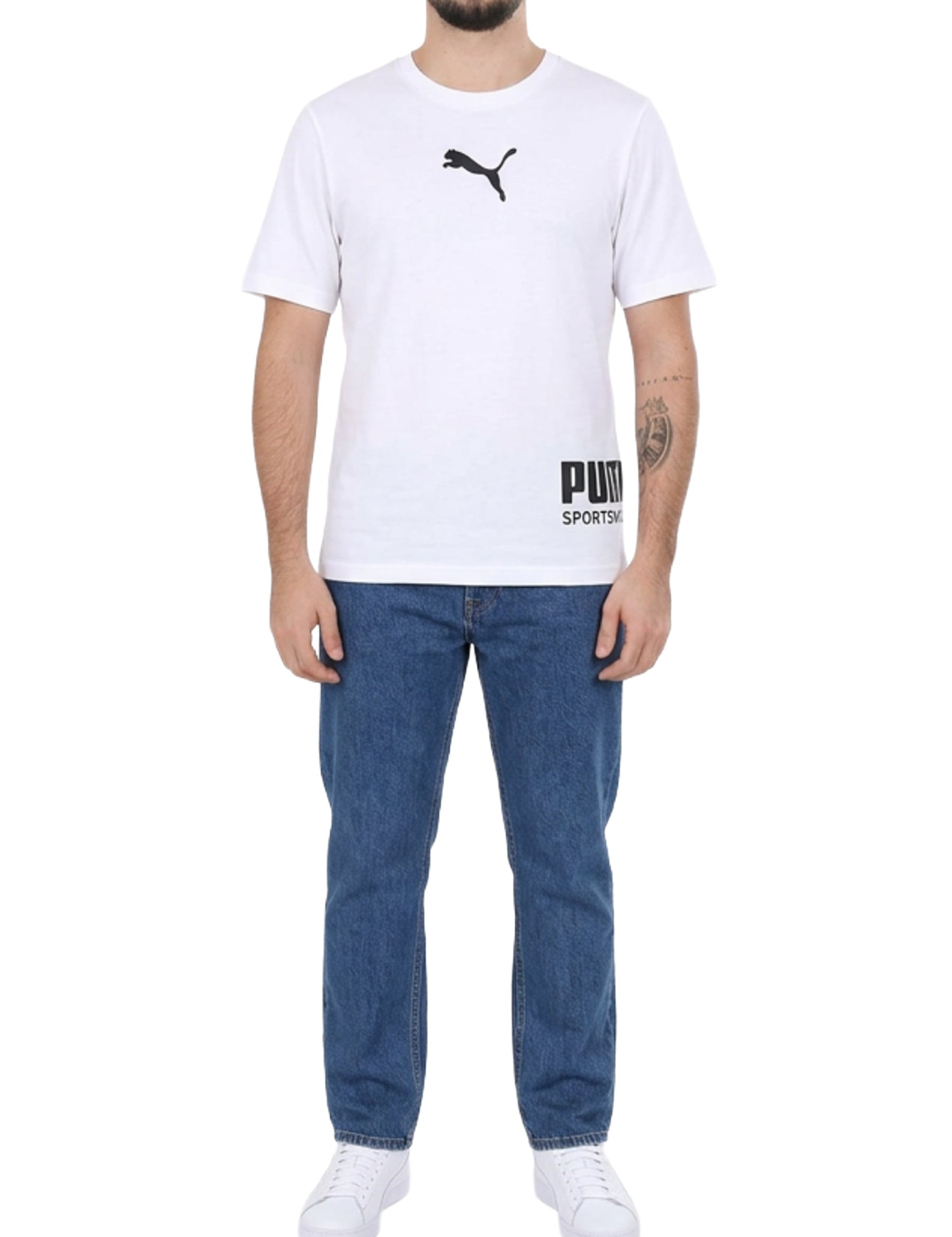 T-shirt Bianco Puma