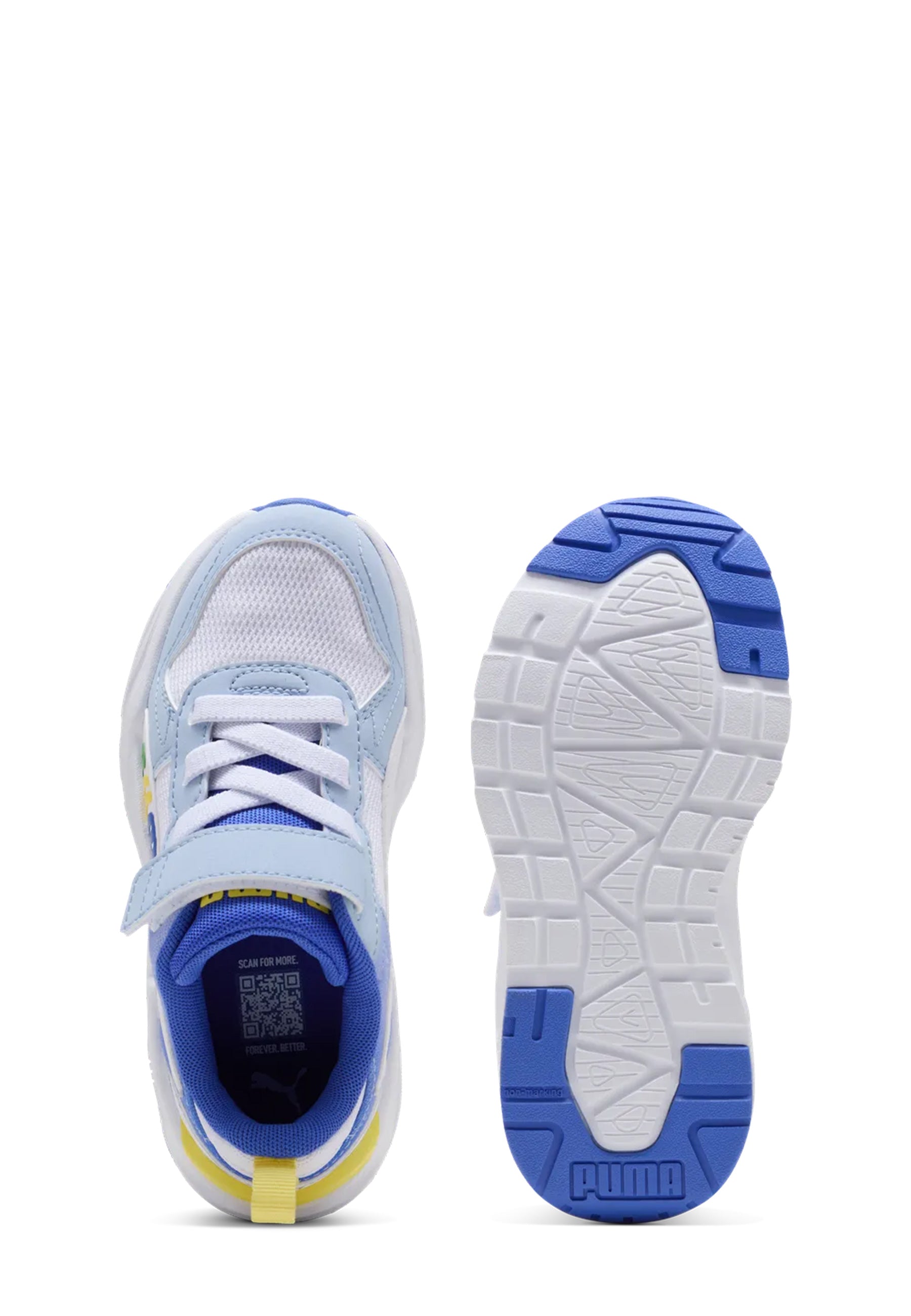 Scarpe con strappi Blu Puma