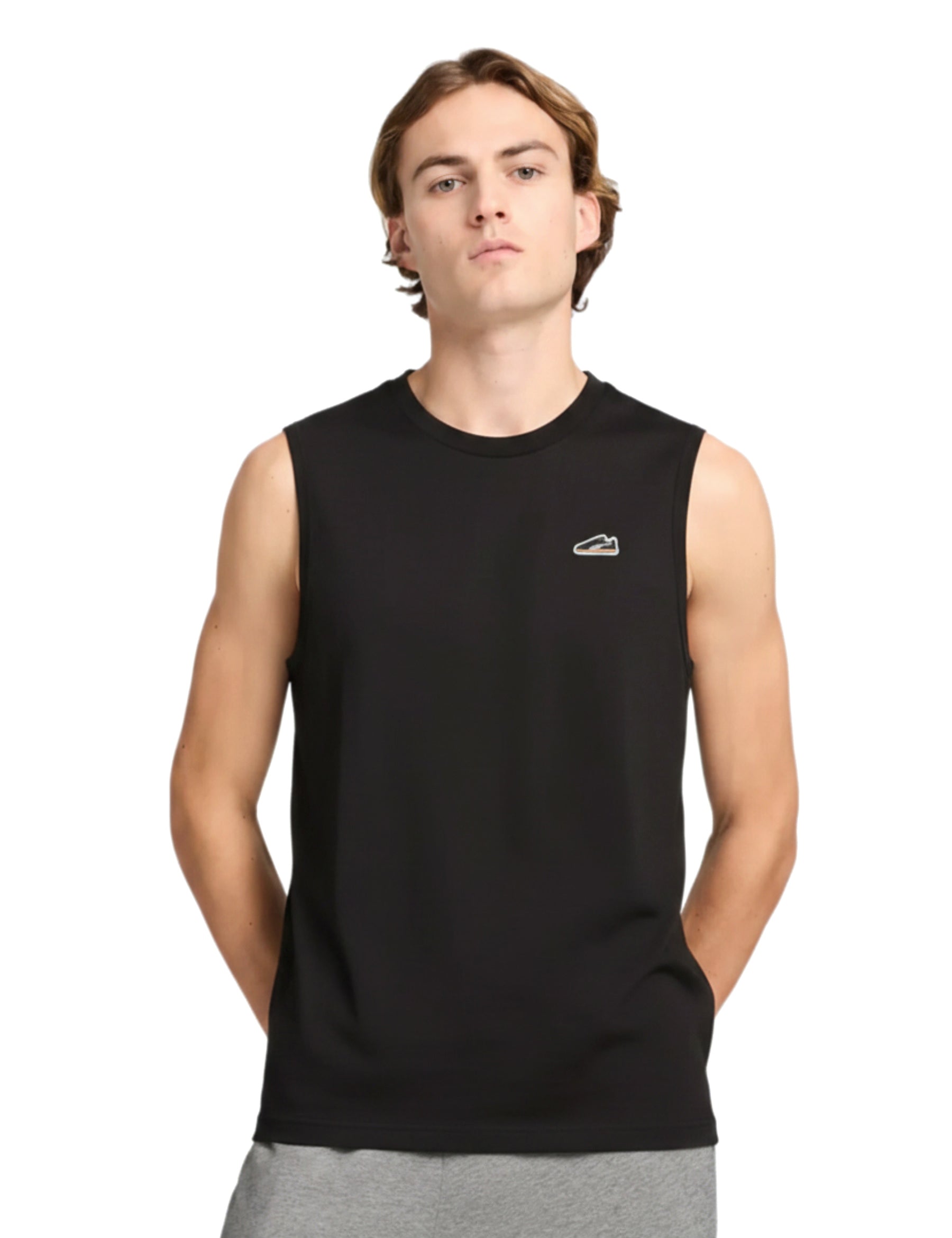 Top e canotte Nero Puma