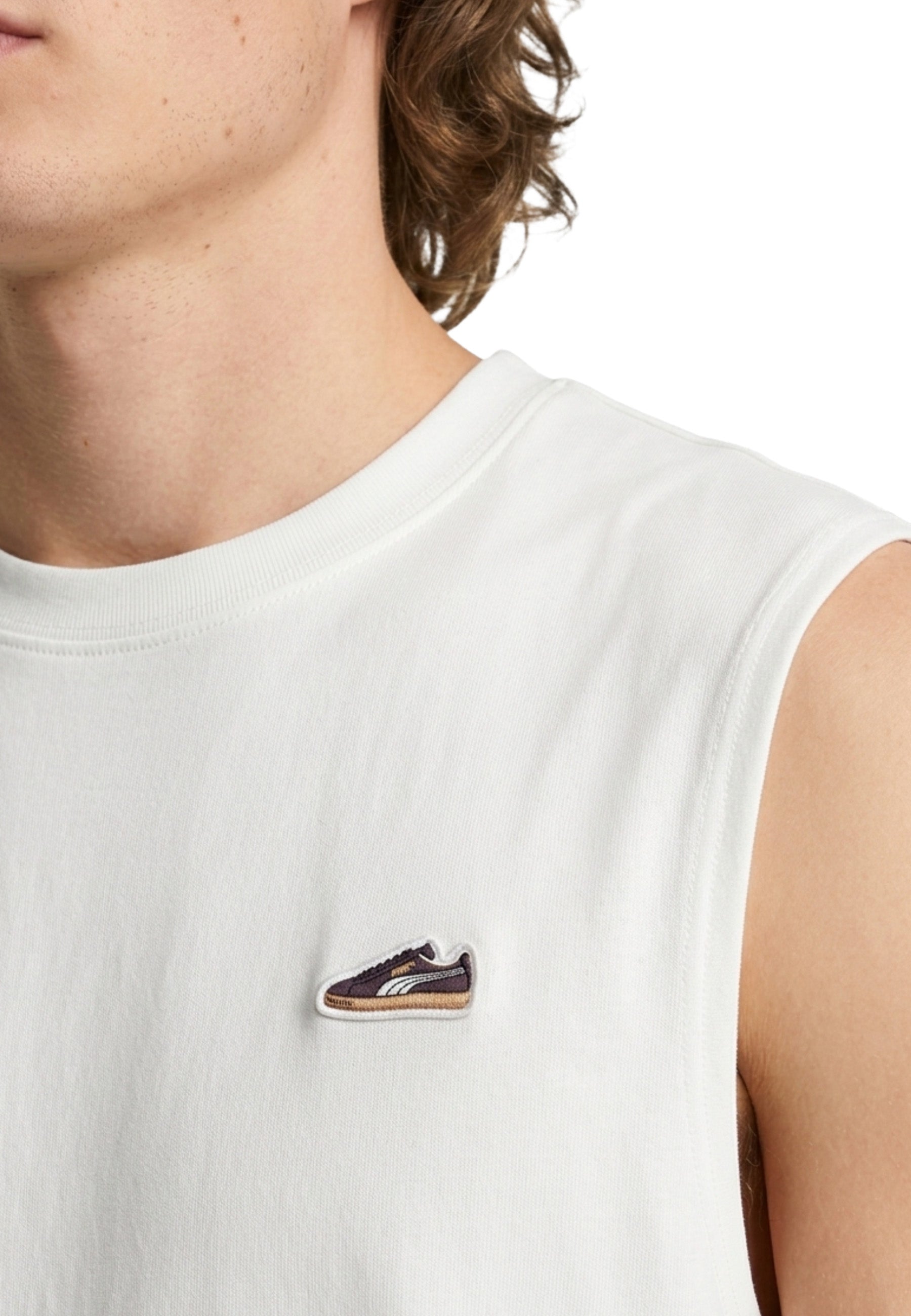 Top e canotte Bianco Puma