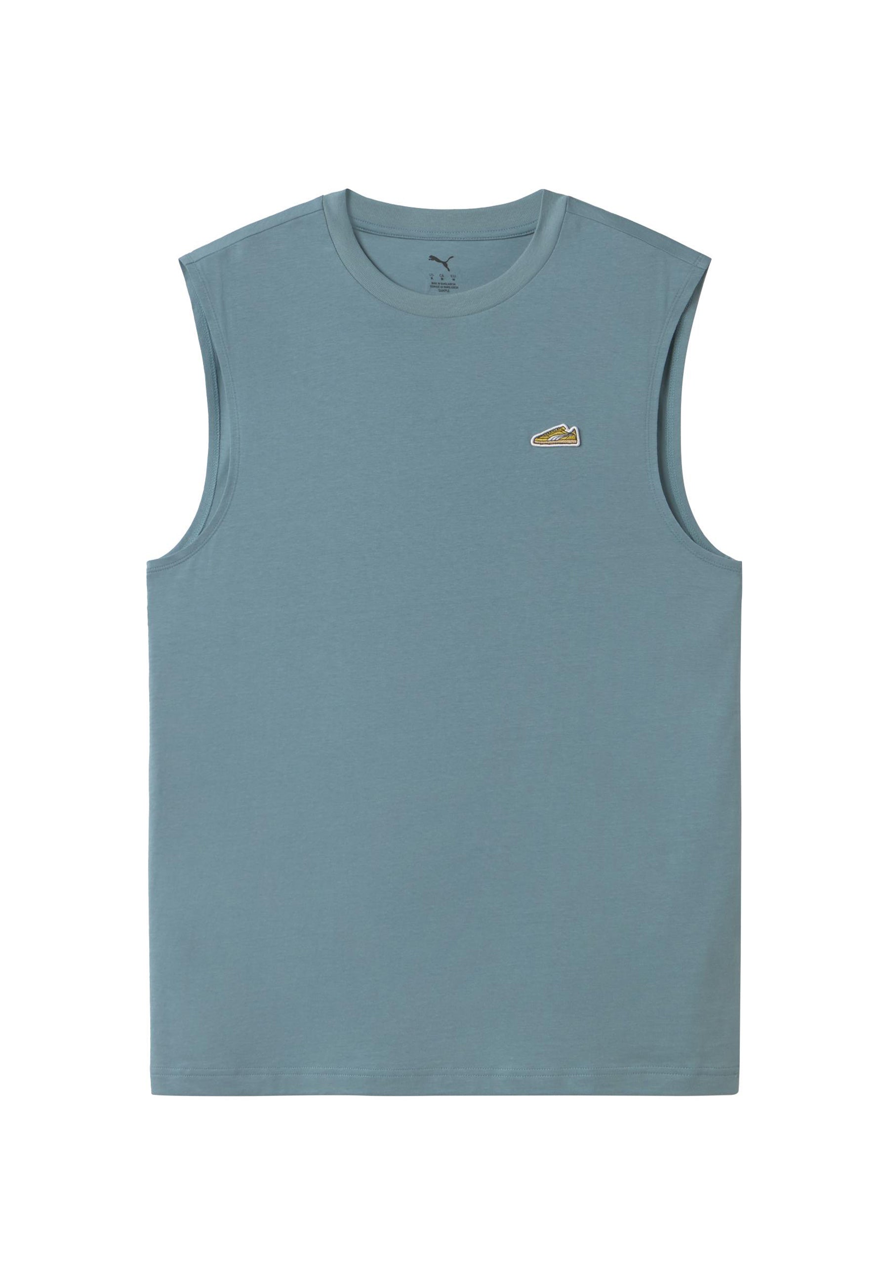 Top e canotte Blu Puma