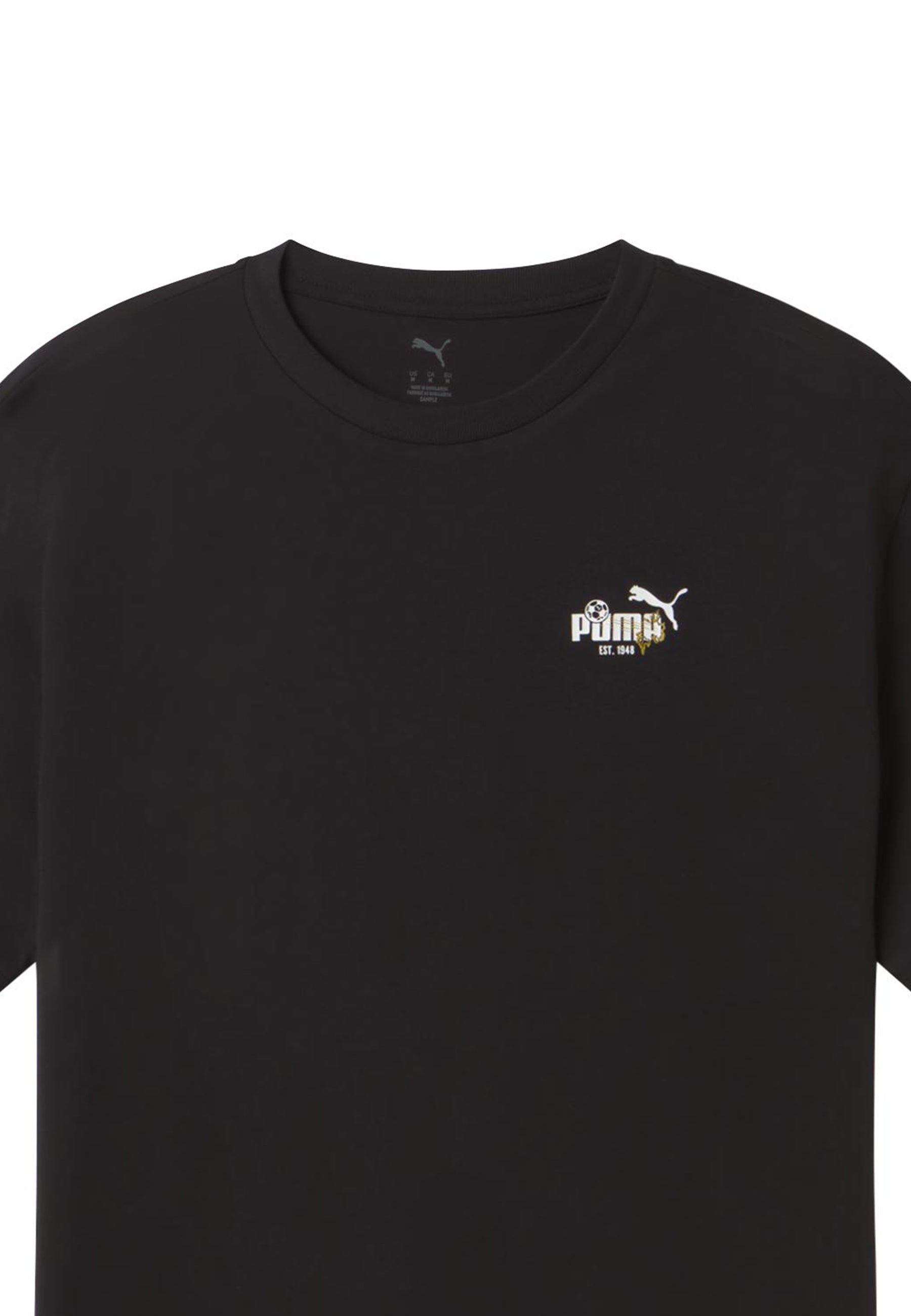 T-shirt Nero Puma