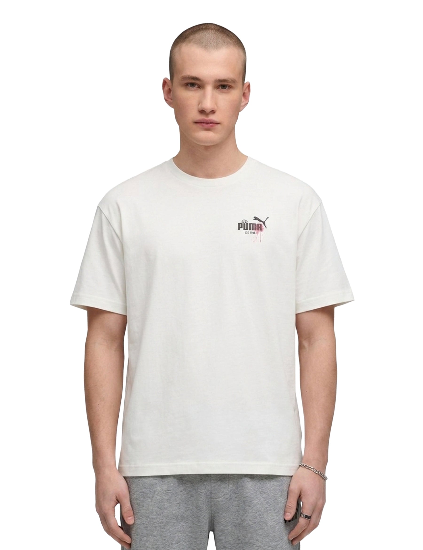 T-shirt Bianco Puma