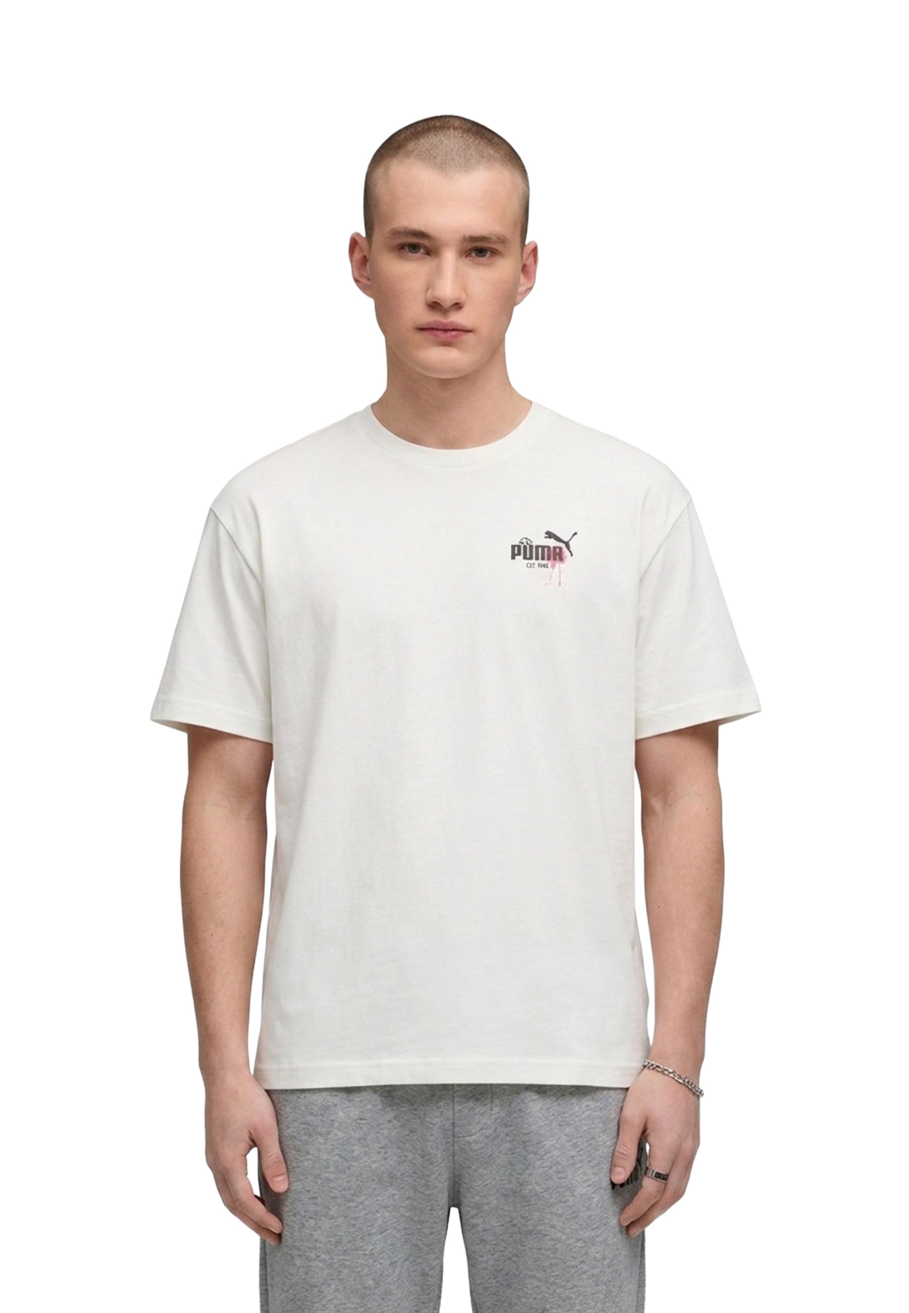 T-shirt Bianco Puma