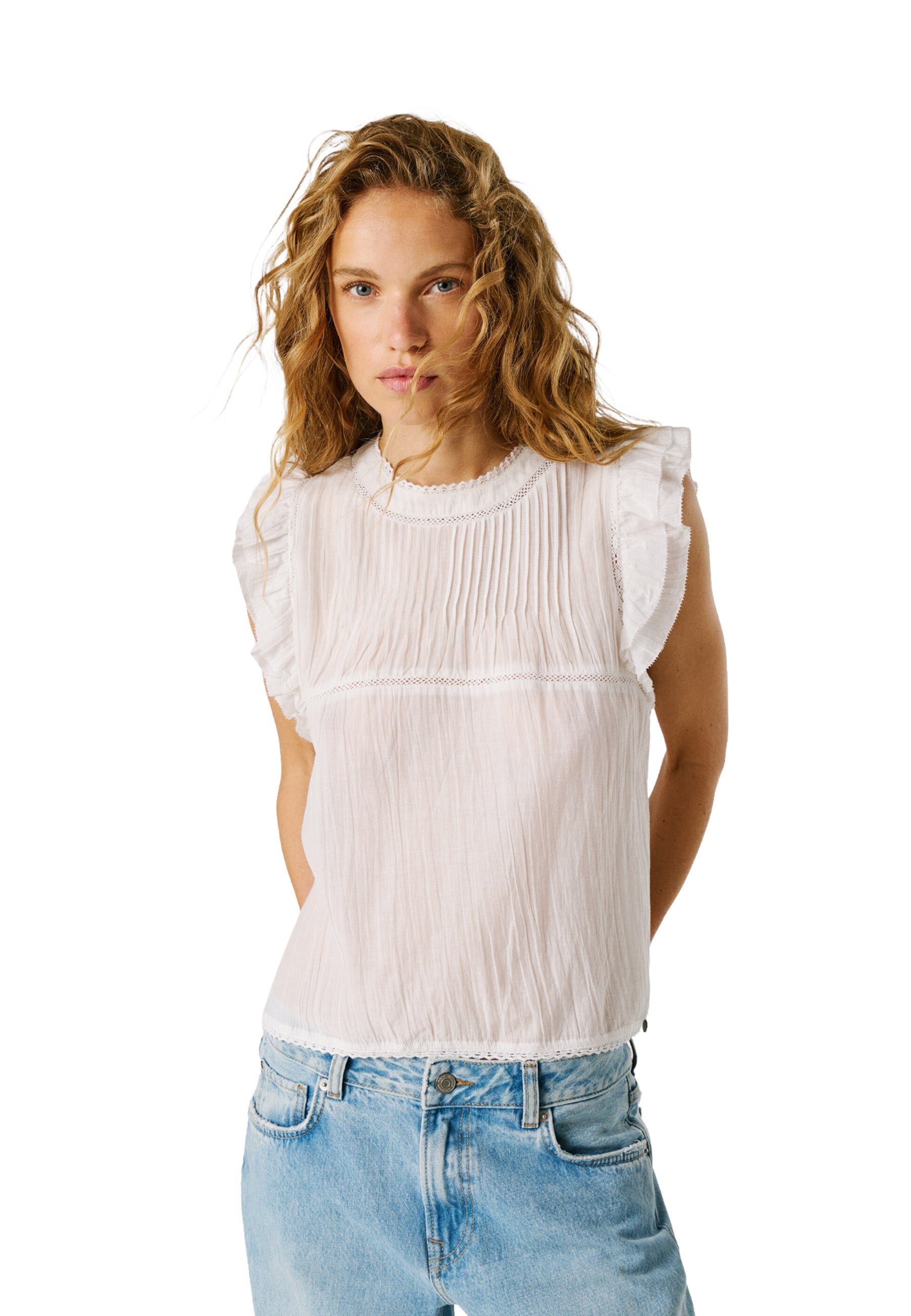 Bluse Bianco Pepe Jeans