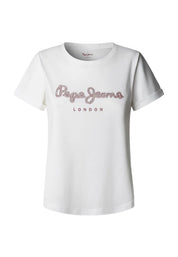 T-shirt Bianco Pepe Jeans