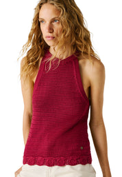 Top e canotte Bordeaux Pepe Jeans