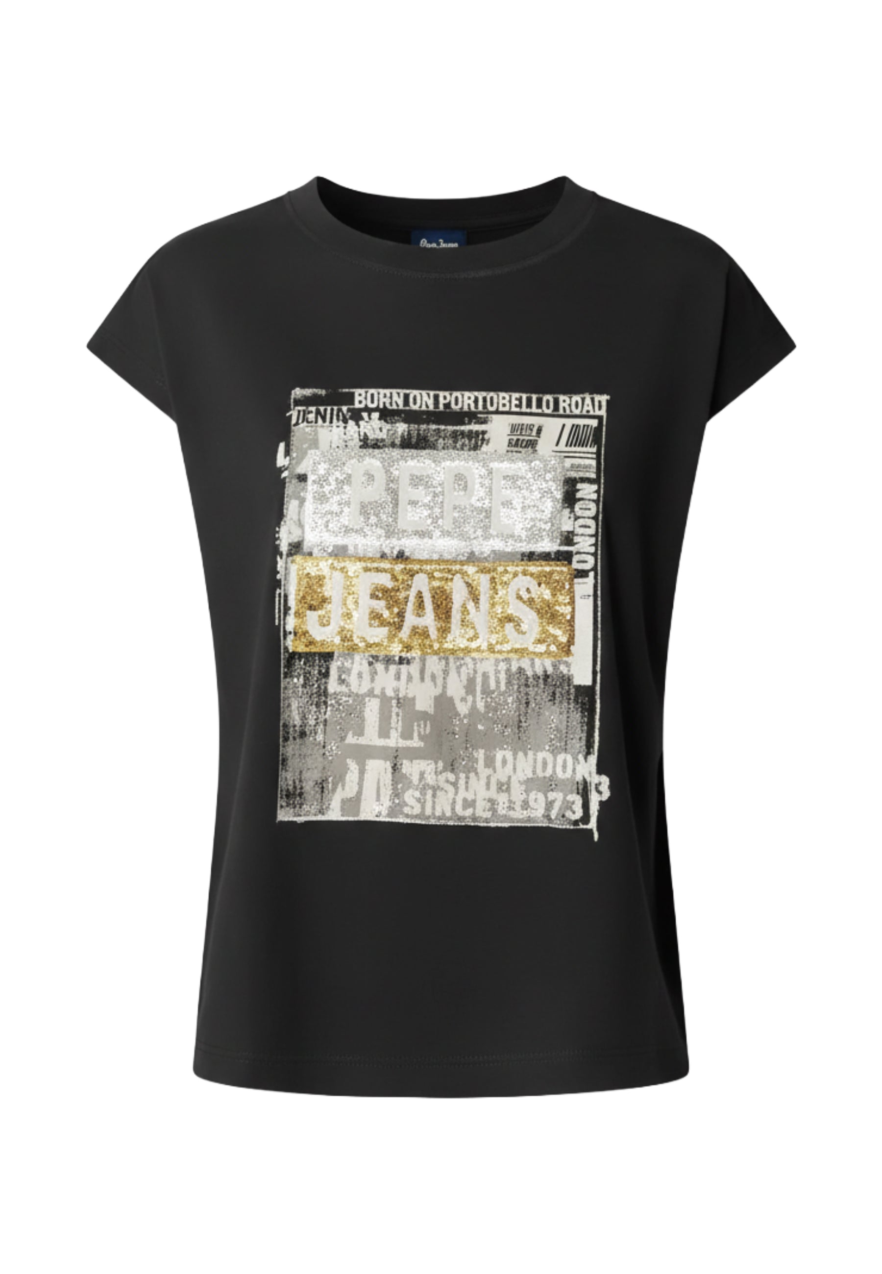 T-shirt Nero Pepe Jeans