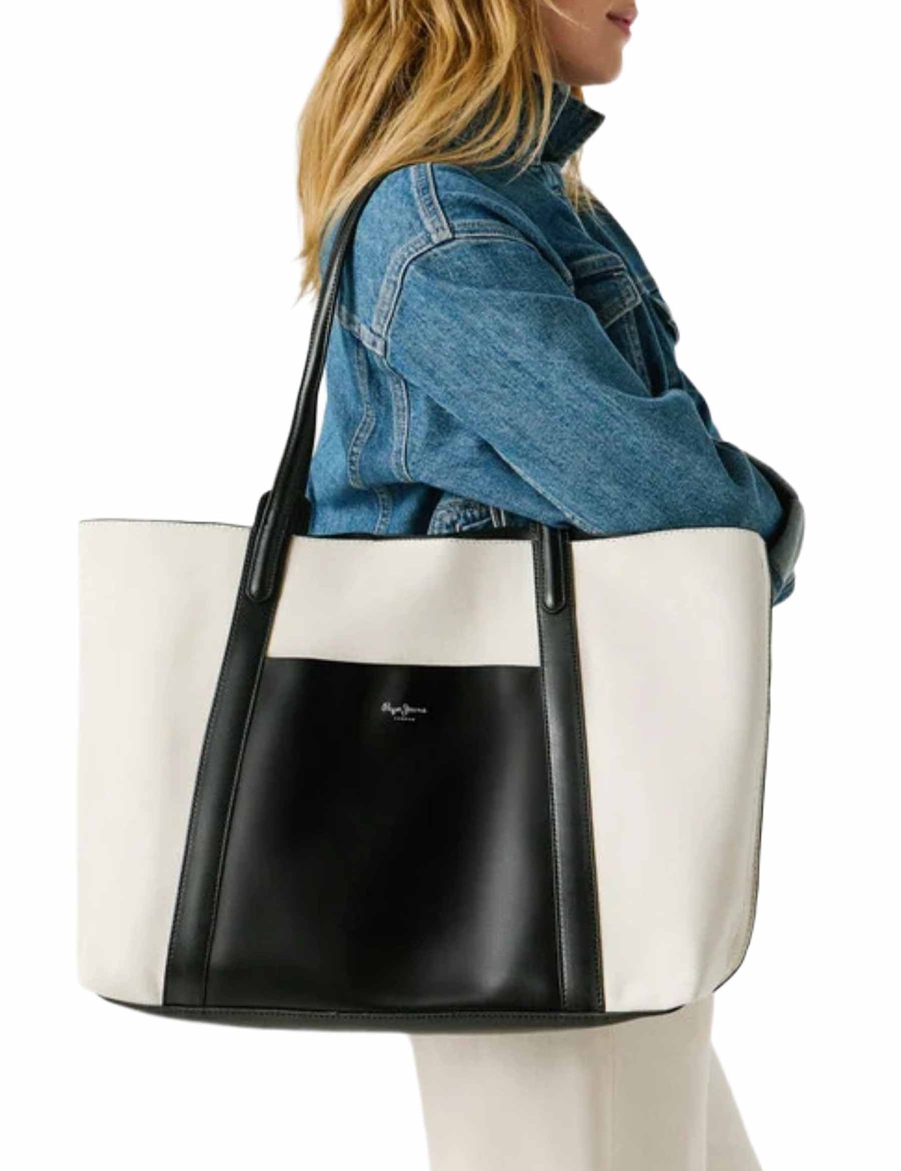 Shopper Nero Pepe Jeans