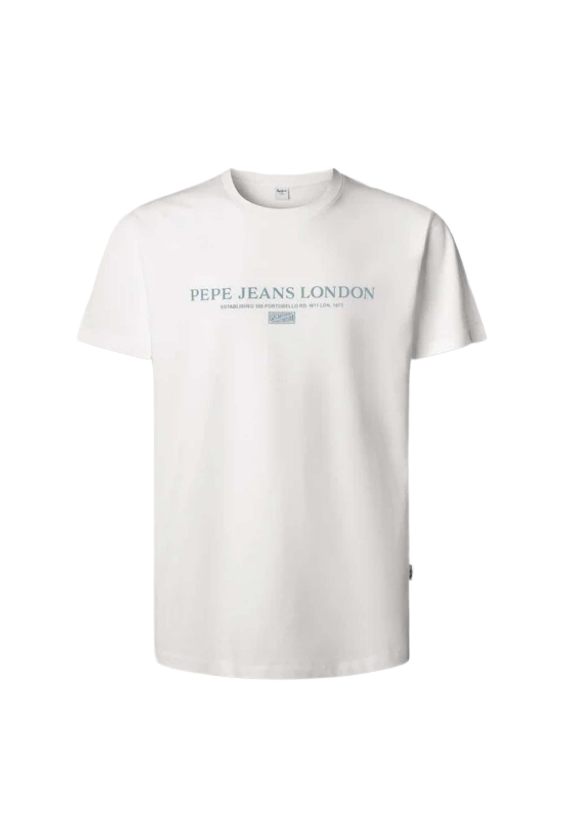 T-shirt Bianco Pepe Jeans