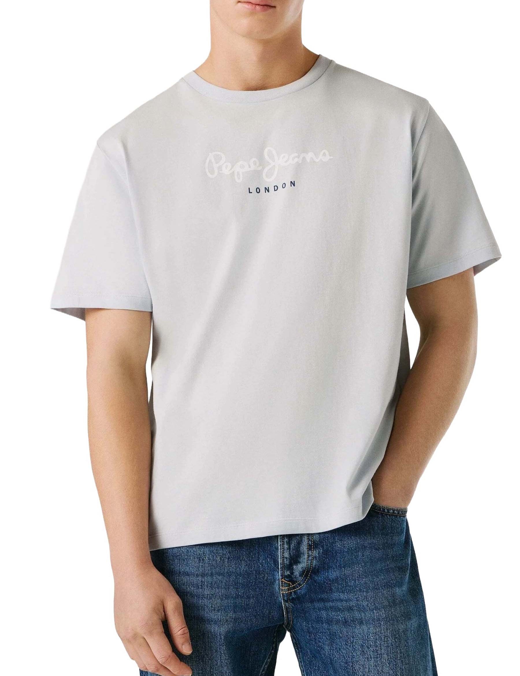 T-shirt Celeste Pepe Jeans